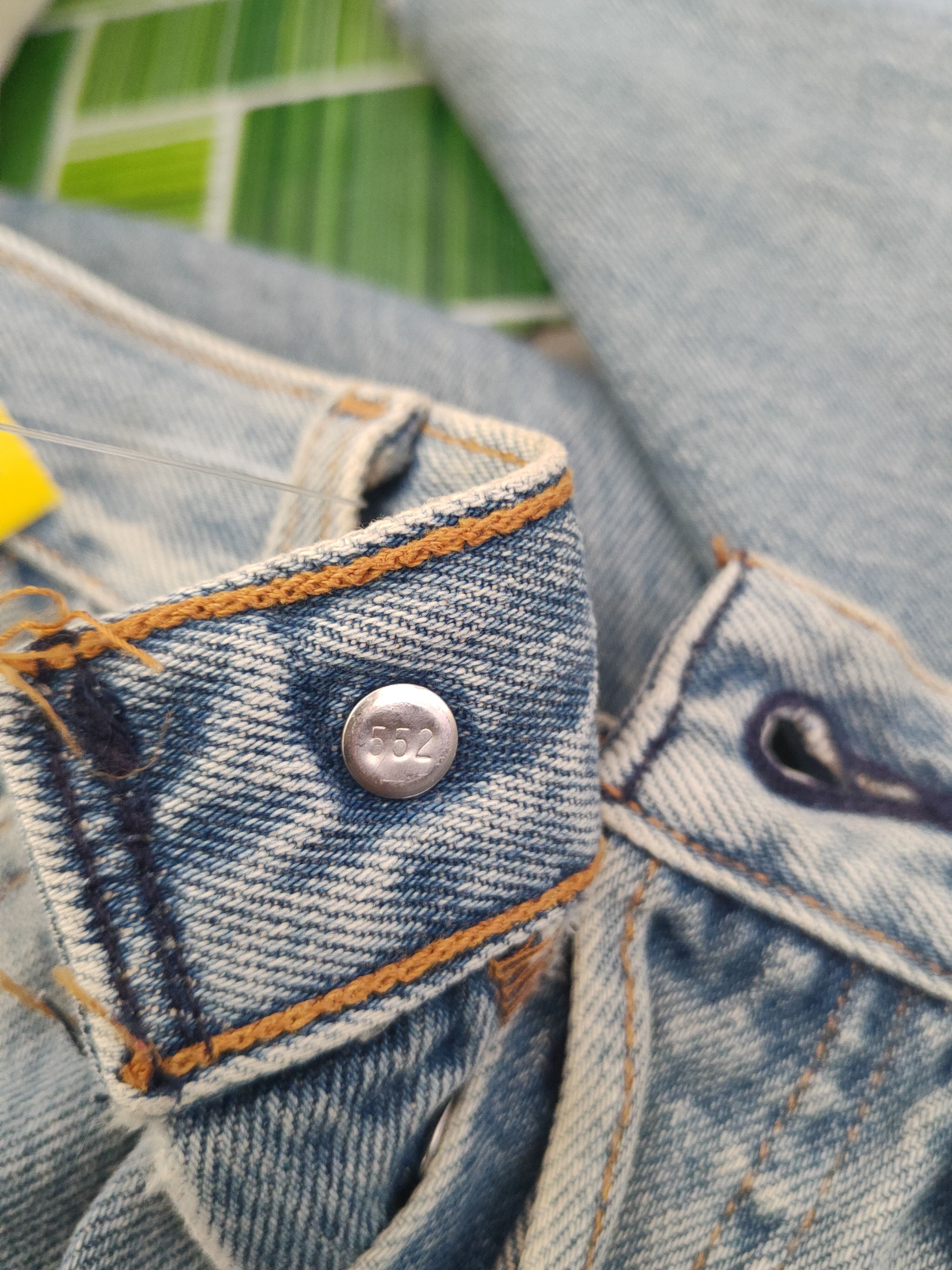 Levi's 501 Levi's Blue Distressed Ripped Jeans #S2809 Size US 31 - 14 Thumbnail