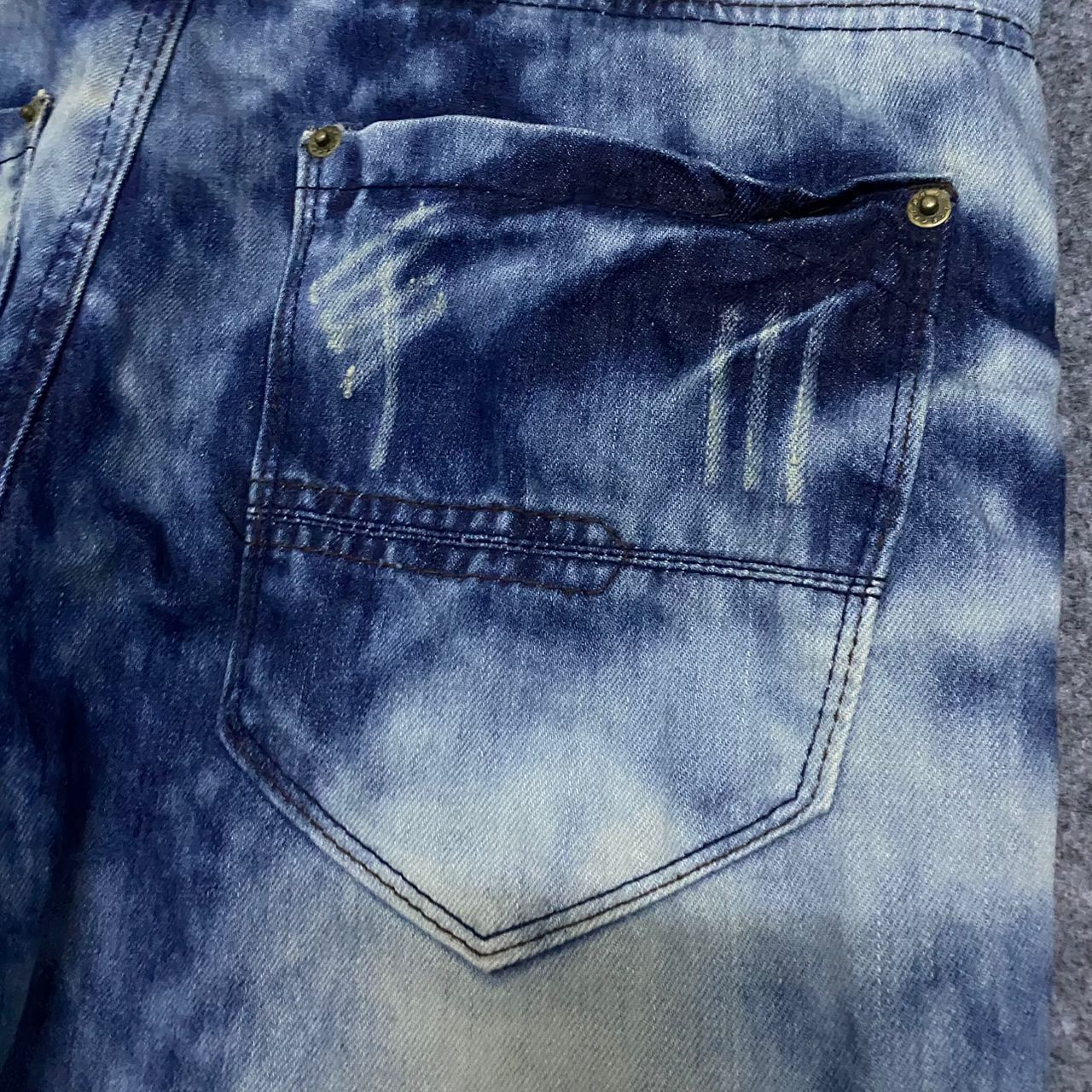 If Six Was Nine 💥Flare💥Vintage Black Crown Japanese Brand Denim Size US 34 / EU 50 - 11 Thumbnail