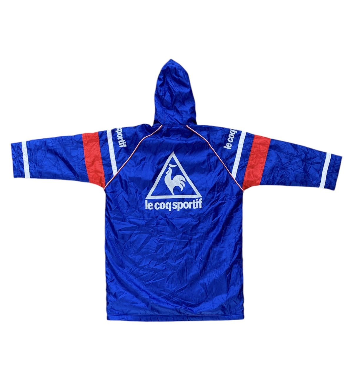 Le Coq Sportif × Vintage Vintage Le Coq Sportif SHERPA PARKA LONG JACKET Size US XL / EU 56 / 4 - 2 Thumbnail