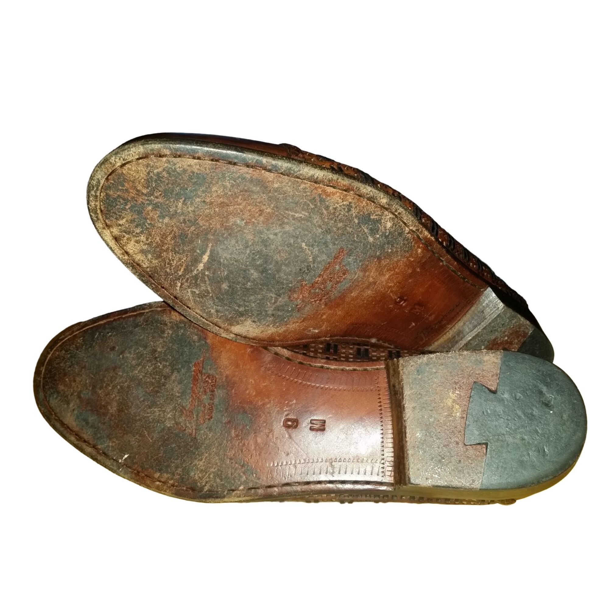 Bragano Vintage Bragano By Cole Haan Loafers Women Sz 9 M Brown Leat Size US 9 / IT 39 - 7 Thumbnail