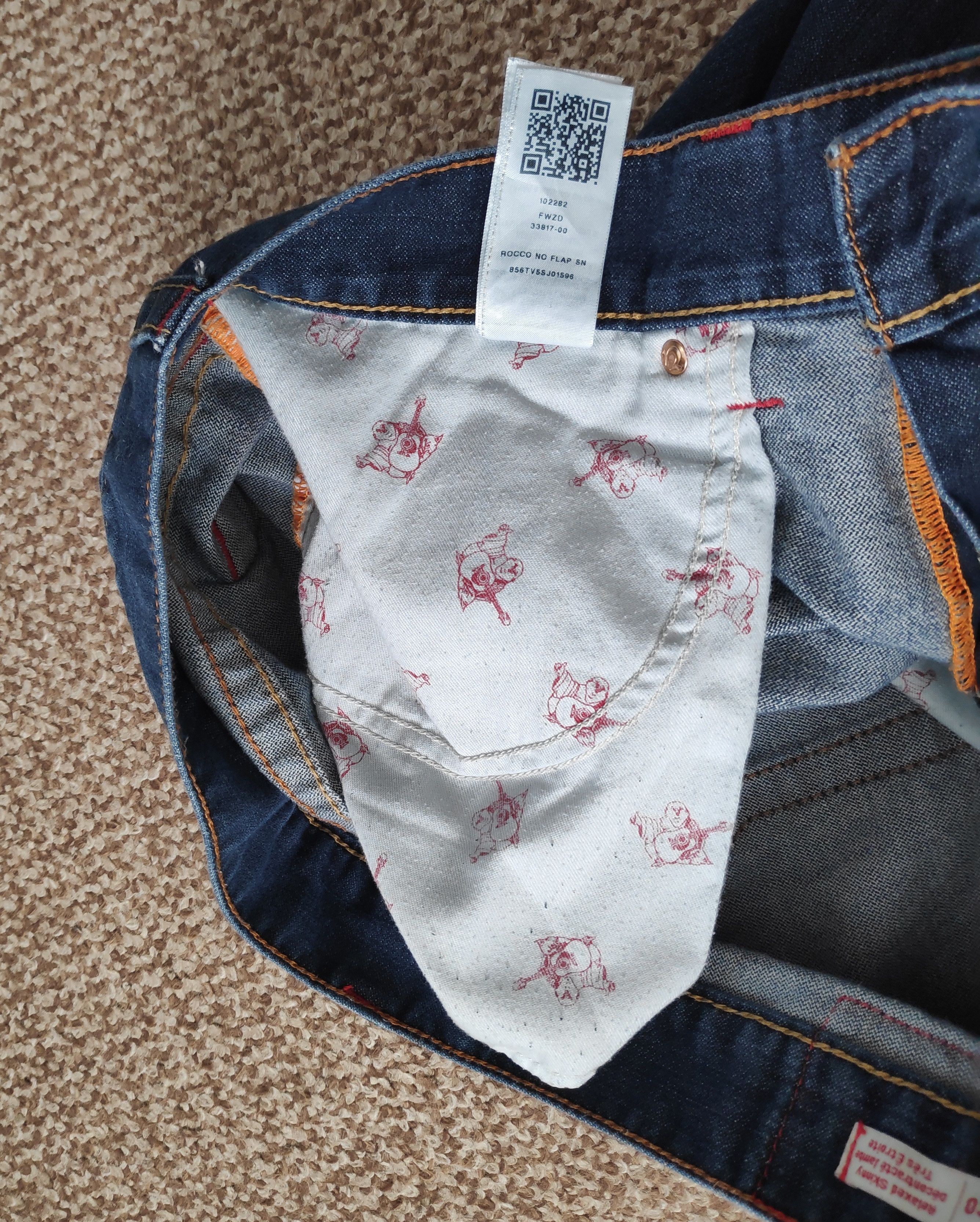 True Religion True Religion Rocco Relaxed Skinny Denim Jeans size W38 Size US 38 / EU 54 - 12 Thumbnail