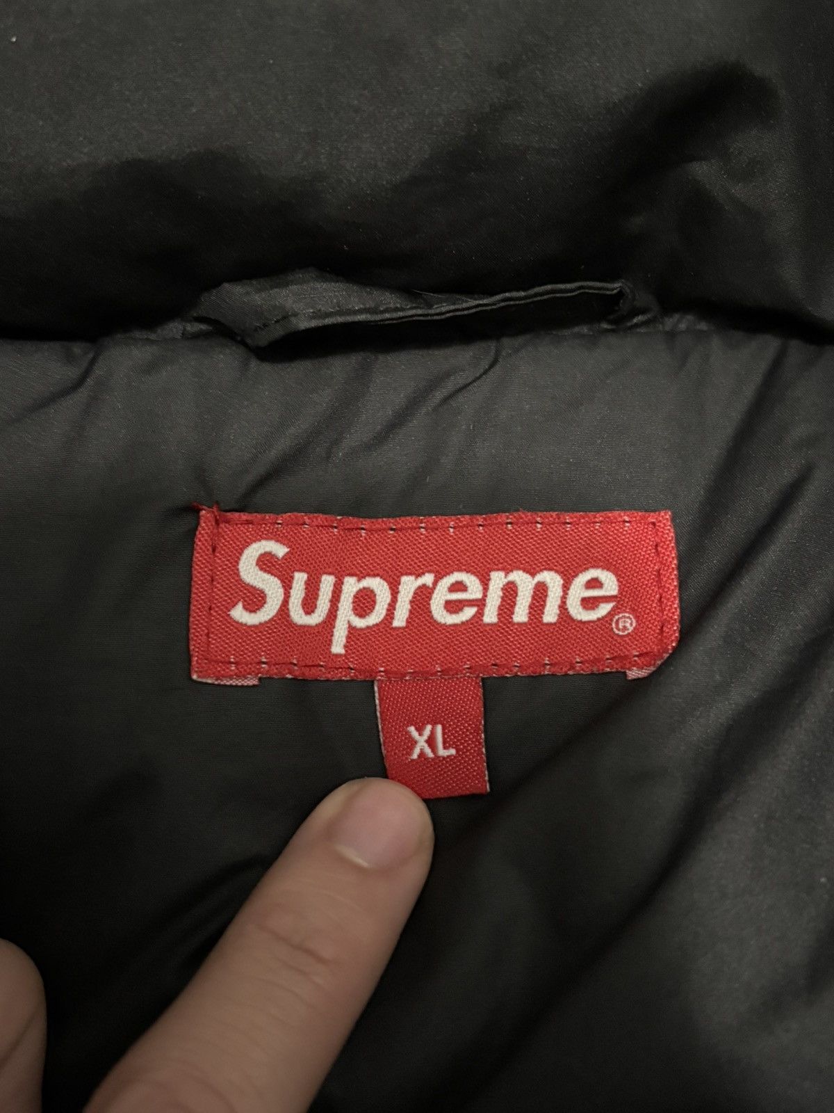 Supreme Supreme Bonded Logo Down Puffer Jacket SS19 Zip Size US XL / EU 56 / 4 - 5 Thumbnail