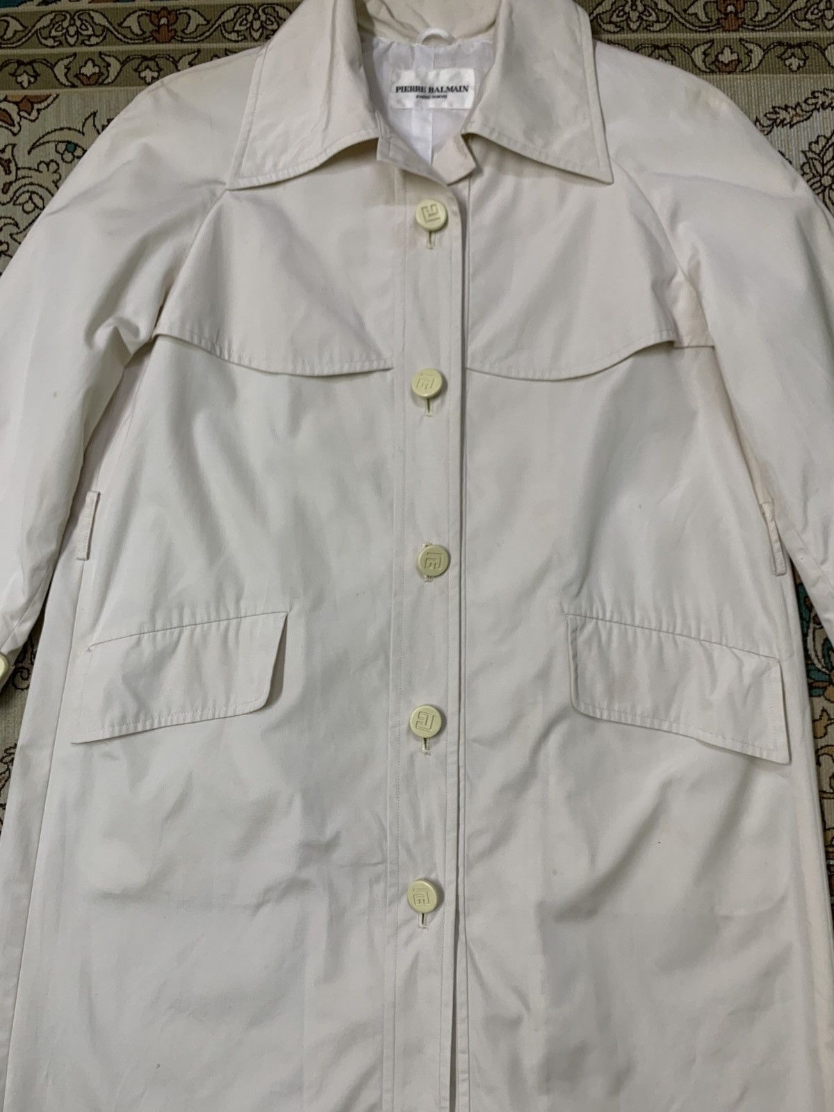 Pierre Balmain VINTAGE PIERRE BALMAIN LONG JACKET Size US M / EU 48-50 / 2 - 6 Thumbnail