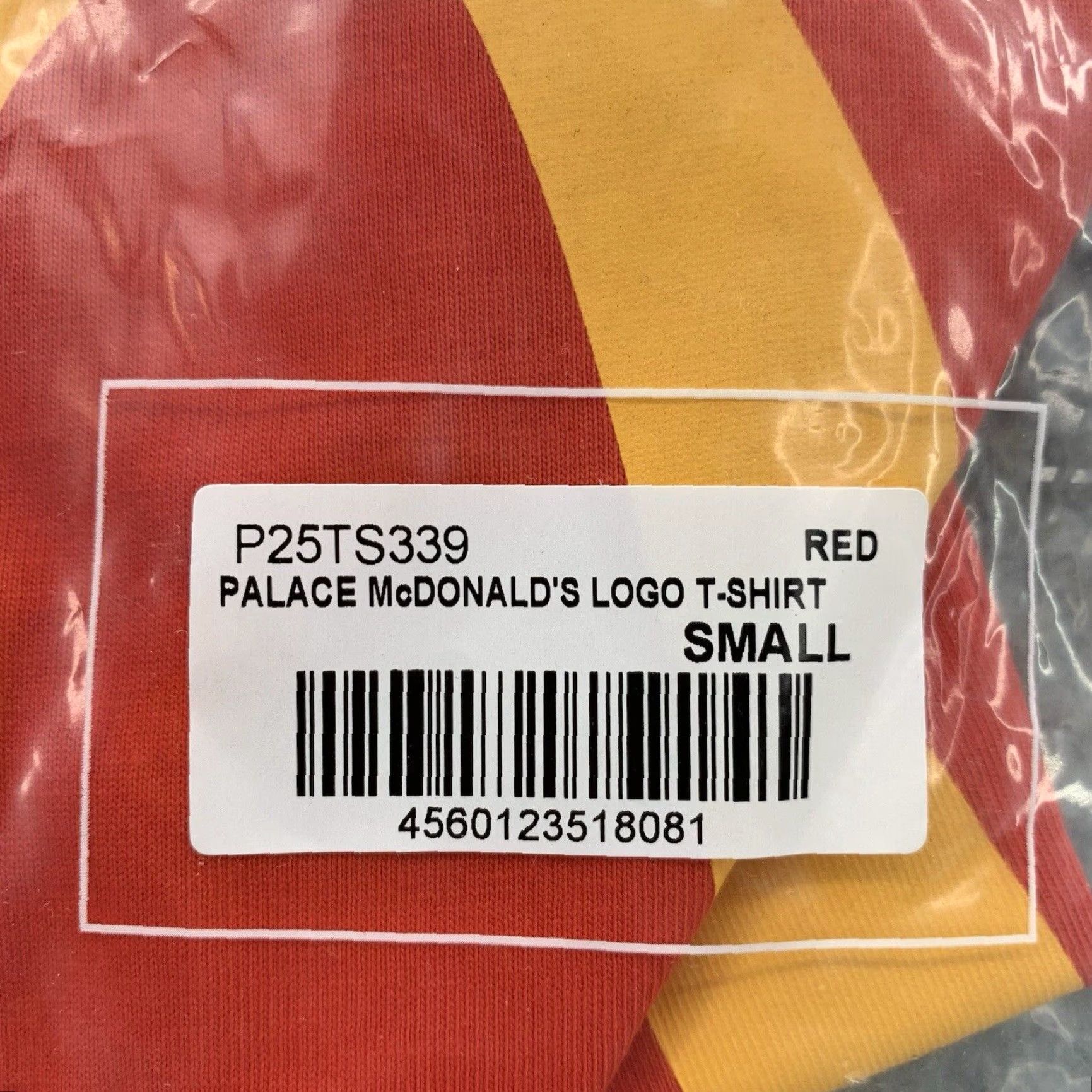 Palace Palace x McDonald’s Sign T-shirt Men Red Small Skateboarding Streetwear Outdoors Shirt Size US S / EU 44-46 / 1 - 3 Thumbnail