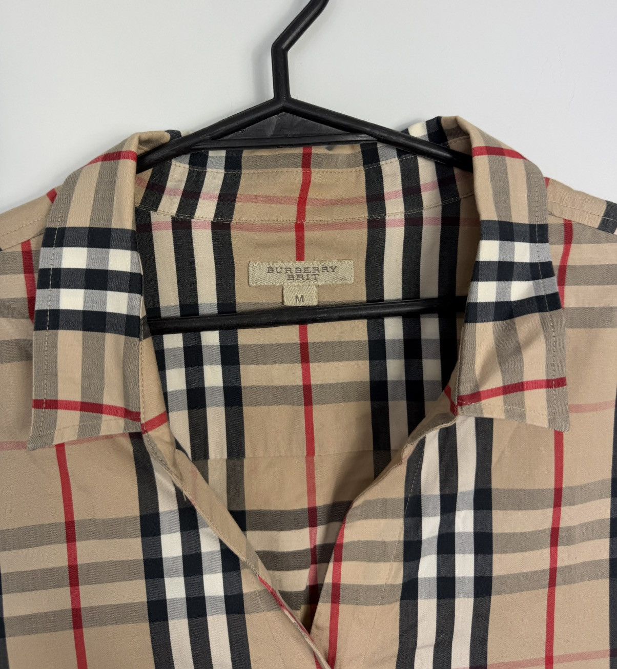 Burberry Beautiful Burberry Brit Checked. 93% Cotton, 3% Elastane Size M / US 6-8 / IT 42-44 - 4 Thumbnail