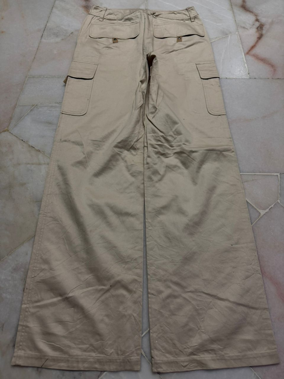 Japanese Brand 💥Insane Baggy Flare💥Japanese Designer Hiroko Cargo Pants Size US 27 - 13 Thumbnail