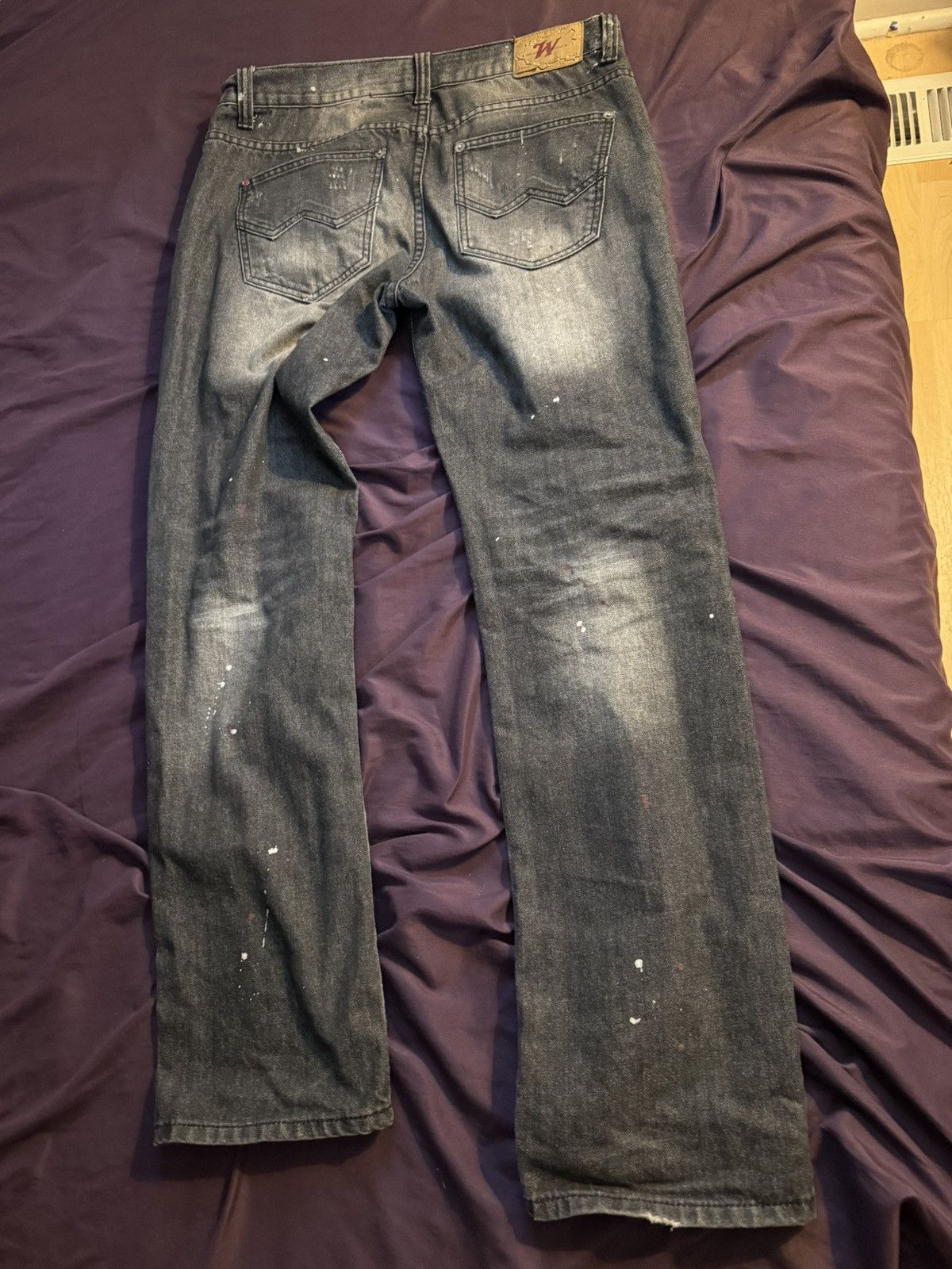 Winchester Winchester jeans mens 34 black and red Size US 34 / EU 50 - 7 Thumbnail
