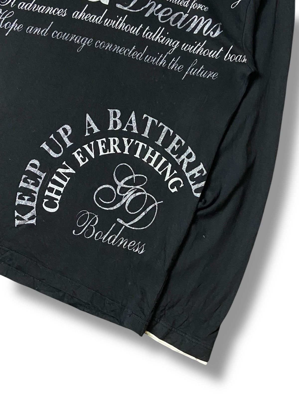 Japanese Brand × Seditionaries × Vintage Sorridere Seditionaries Punk Double Poem Long Sleeves (124) Size US L / EU 52-54 / 3 - 7 Thumbnail
