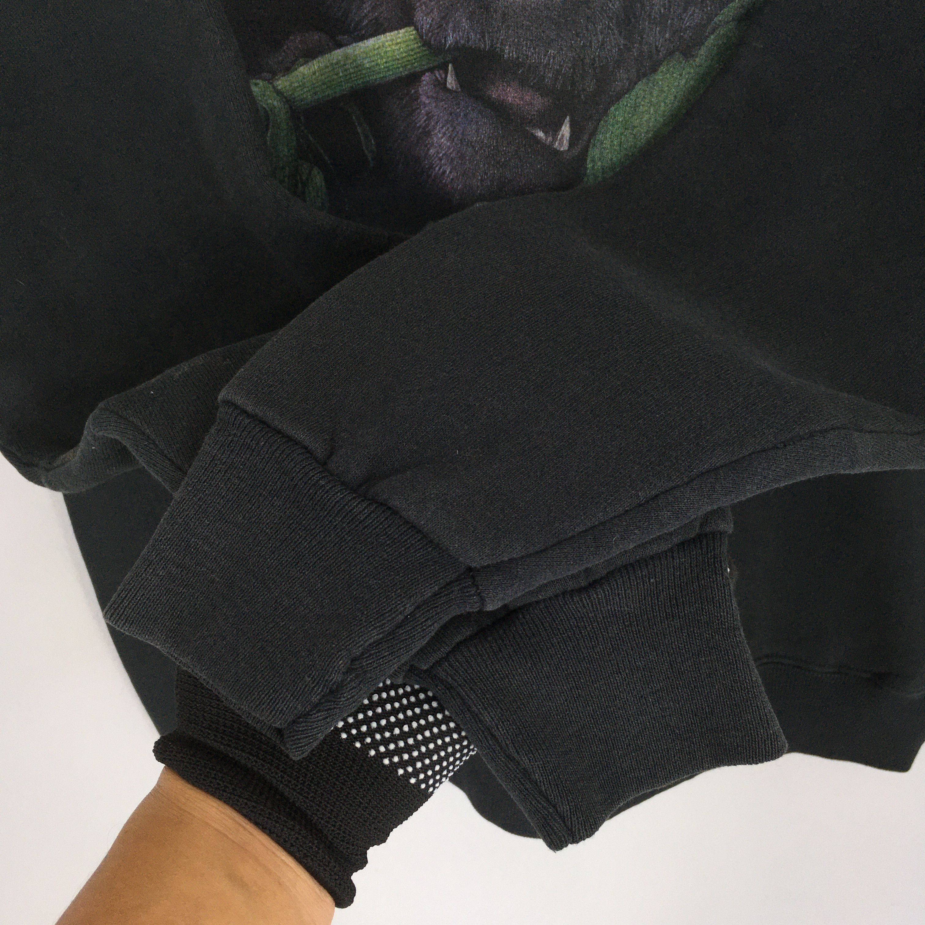 Habitat Vintage 90s Eyes In The Mist Mountain Gorilla Sweatshirt XL Size US XL / EU 56 / 4 - 5 Thumbnail