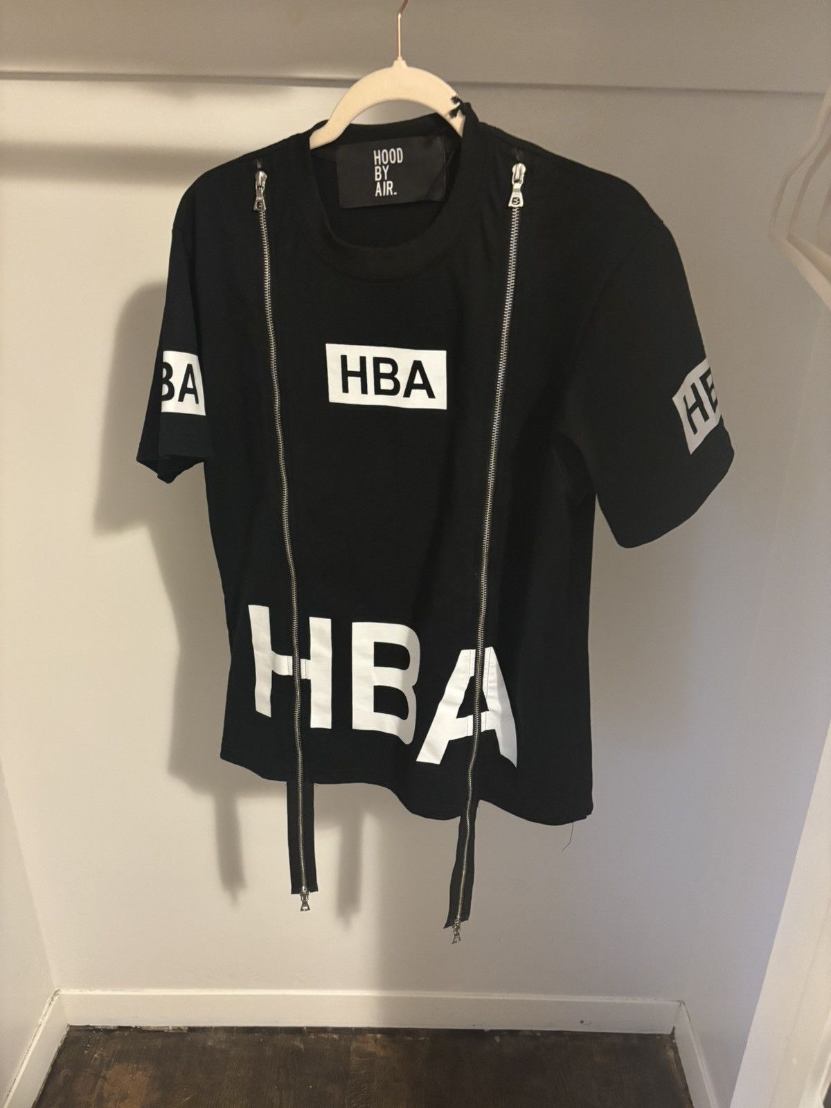 Hood By Air (HBA) "T1" Logo Graphic Tee