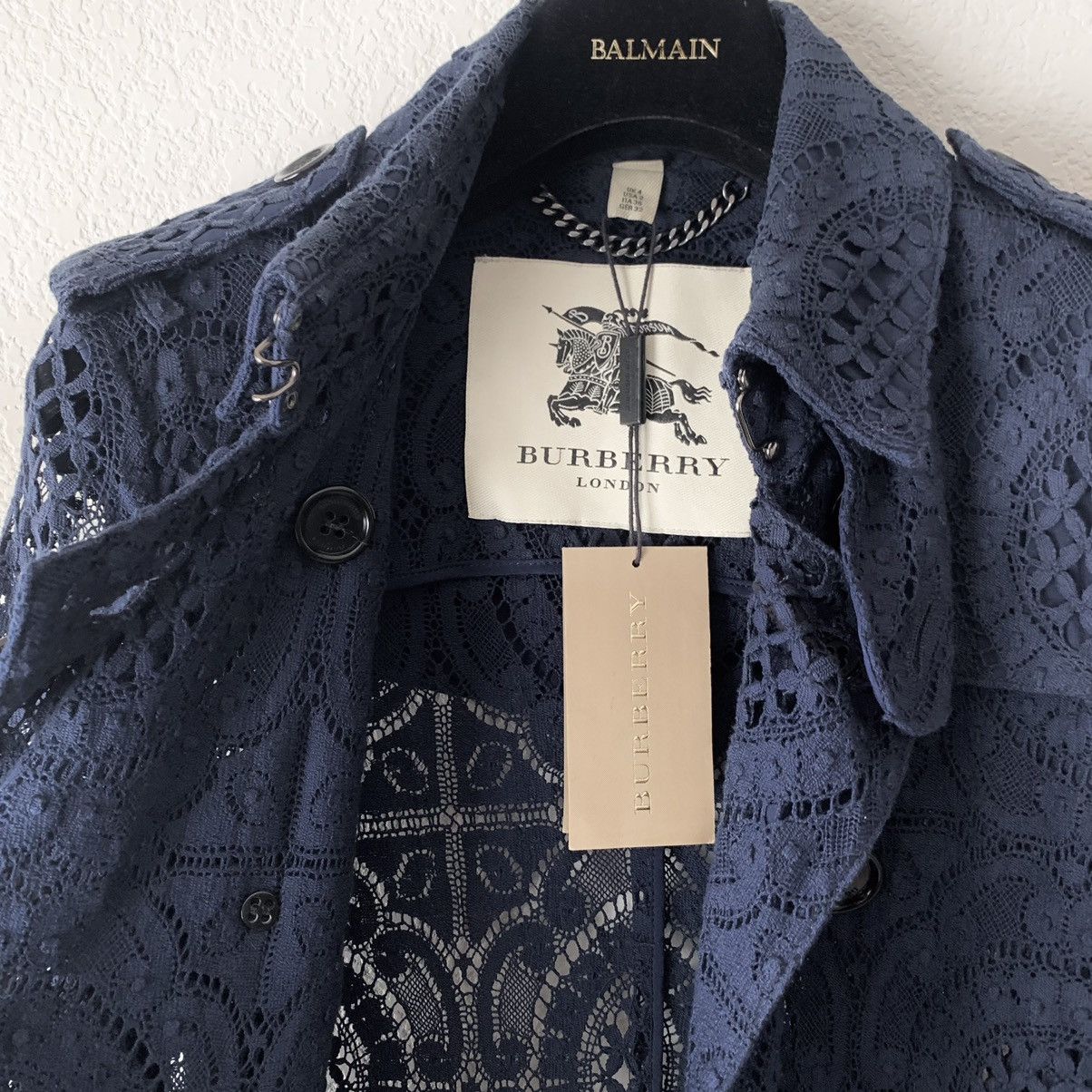 Burberry Burberry lace trench coat Size XS / US 0-2 / IT 36-38 - 17 Thumbnail