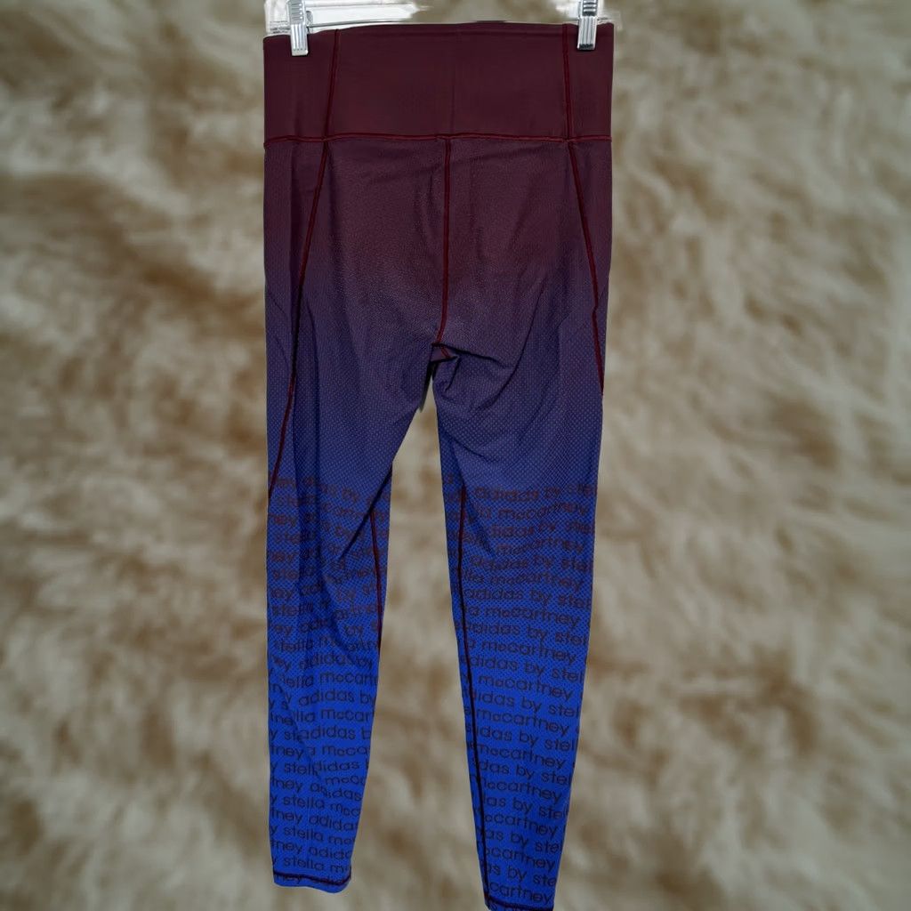 Stella McCartney Adidas by Stella McCartney Miracle Printed Sculpt Leggings Sz M Climalite Women Blue XS? Size 32" / US 10 / IT 46 - 1 Thumbnail