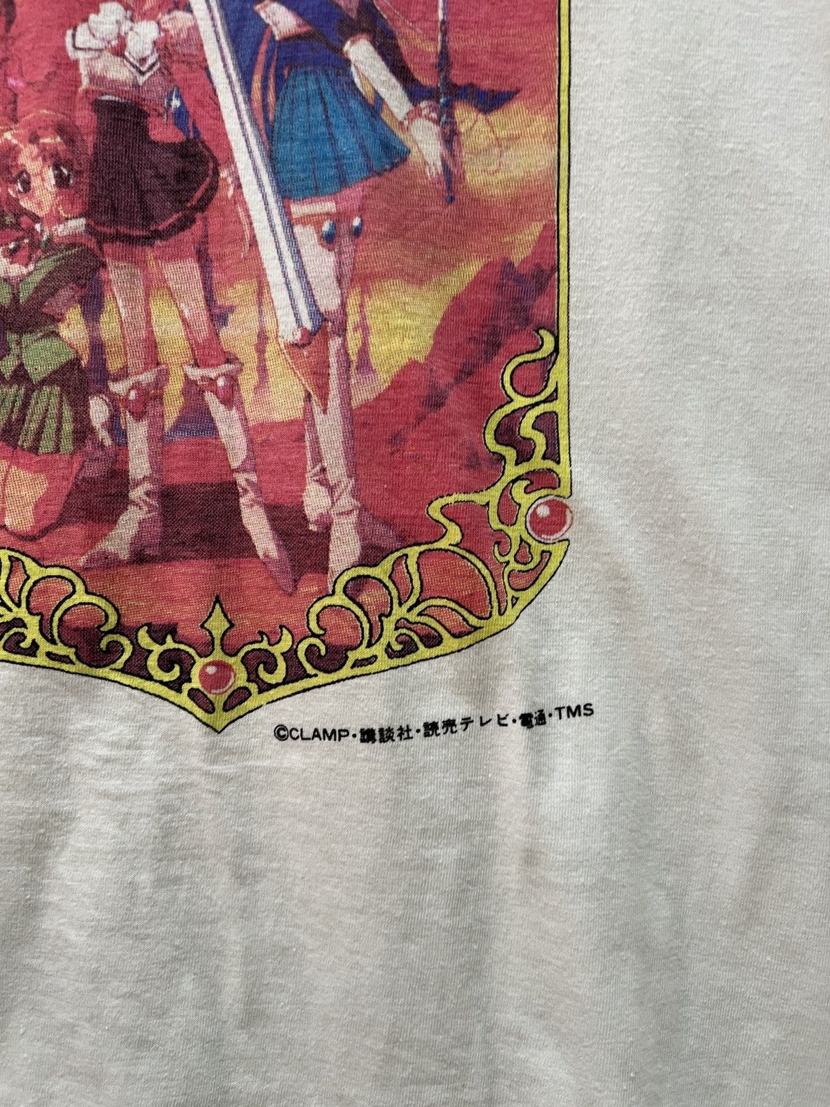 Anime Vintage 90s Magic Knight Rayearth Anime Tee Size US M / EU 48-50 / 2 - 5 Thumbnail