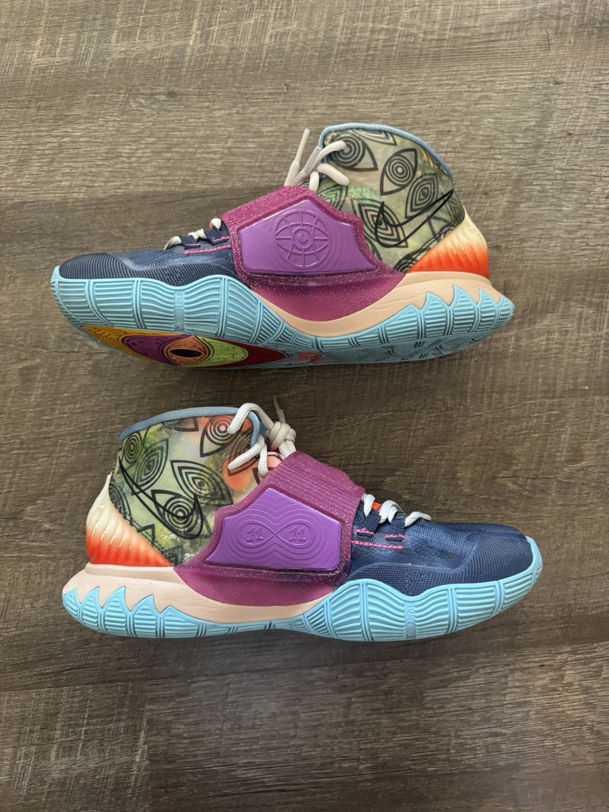 Nike Nike Kyrie 6 Preheat “Heal the World” sz 8.5 Men’s Size US 8.5 / EU 41-42 - 4 Thumbnail