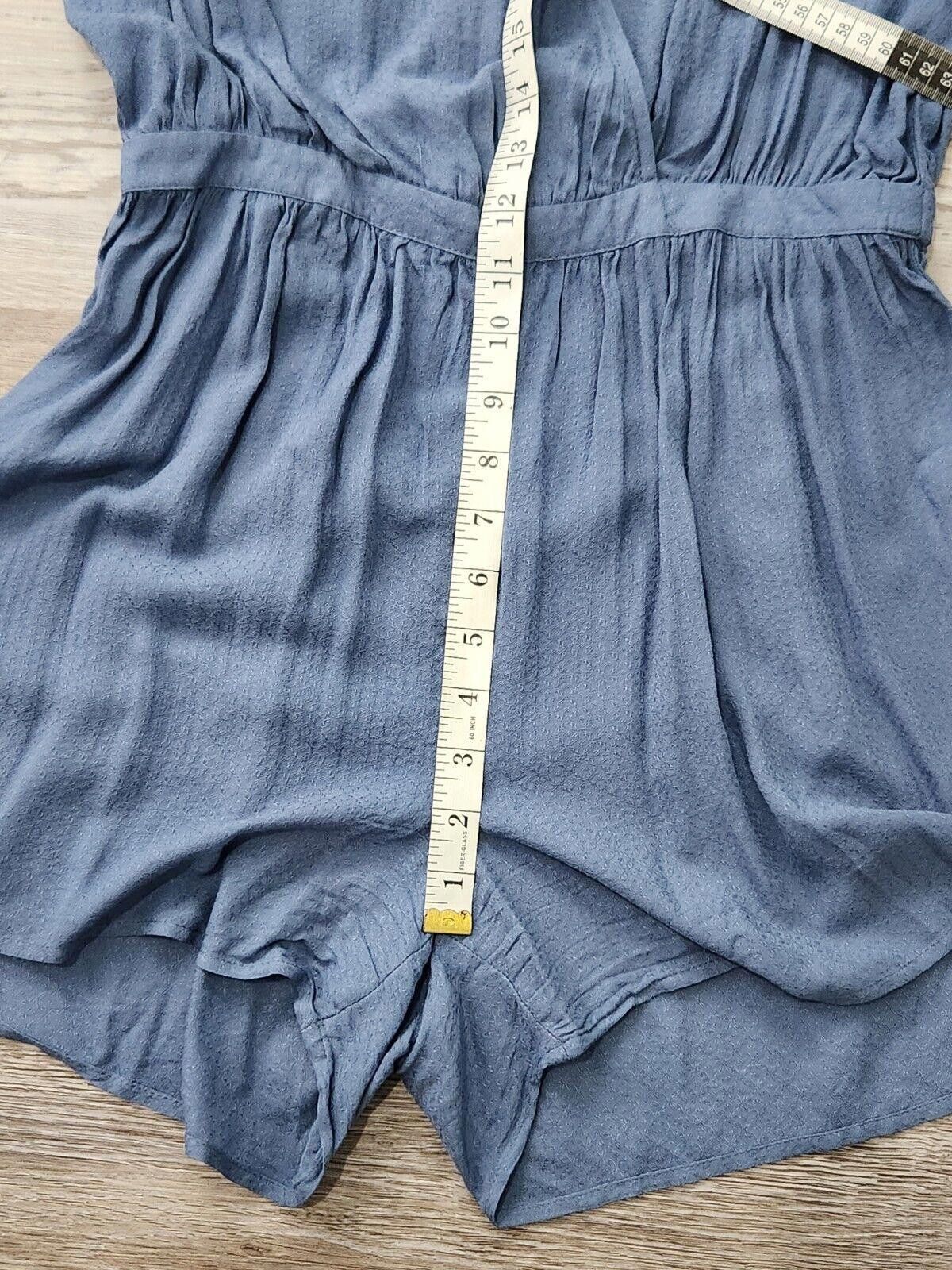 Venus Lascana Venus Romper Small Blue Long Sleeves Shorts Jumper Size 28" / US 6 / IT 42 - 7 Thumbnail