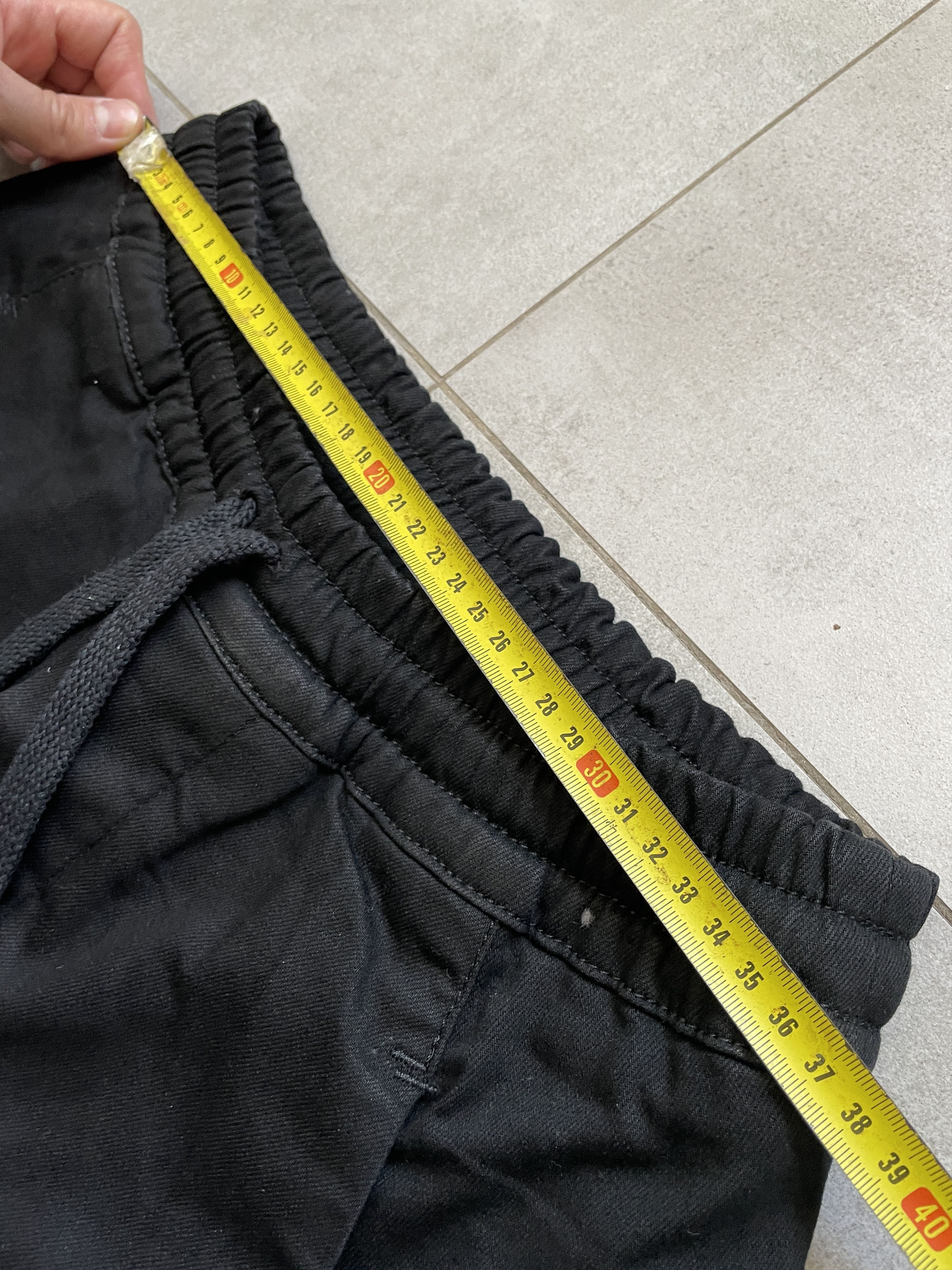 Thom Krom BLACK THOM KROM JOGGER DROPPED CROTCH RICK OWENS TYPE PANTS Size US 32 / EU 48 - 11 Thumbnail