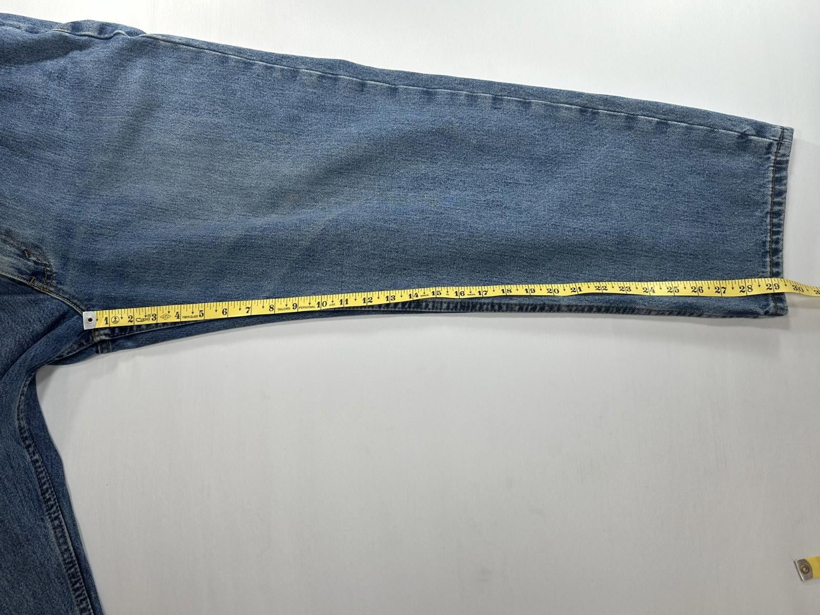 Levi's Levis 550 Straight Cotton Denim Jeans Blue Mens 42/30 Size US 42 / EU 58 - 5 Thumbnail