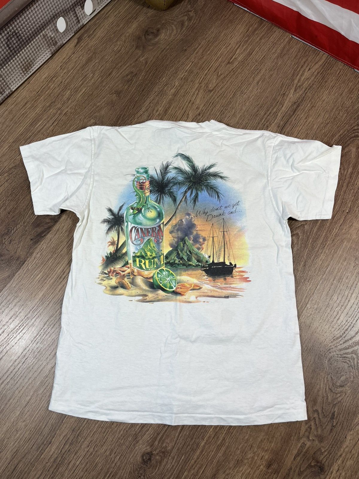 Vintage Vintage 90s Caribbean Soul Jimmy Buffett T Shirt Size US L / EU 52-54 / 3 - 1 Thumbnail