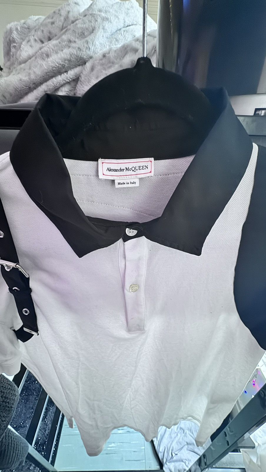 Alexander McQueen Brand new Alexander McQueen “Harness Polo” Size US L / EU 52-54 / 3 - 4 Thumbnail