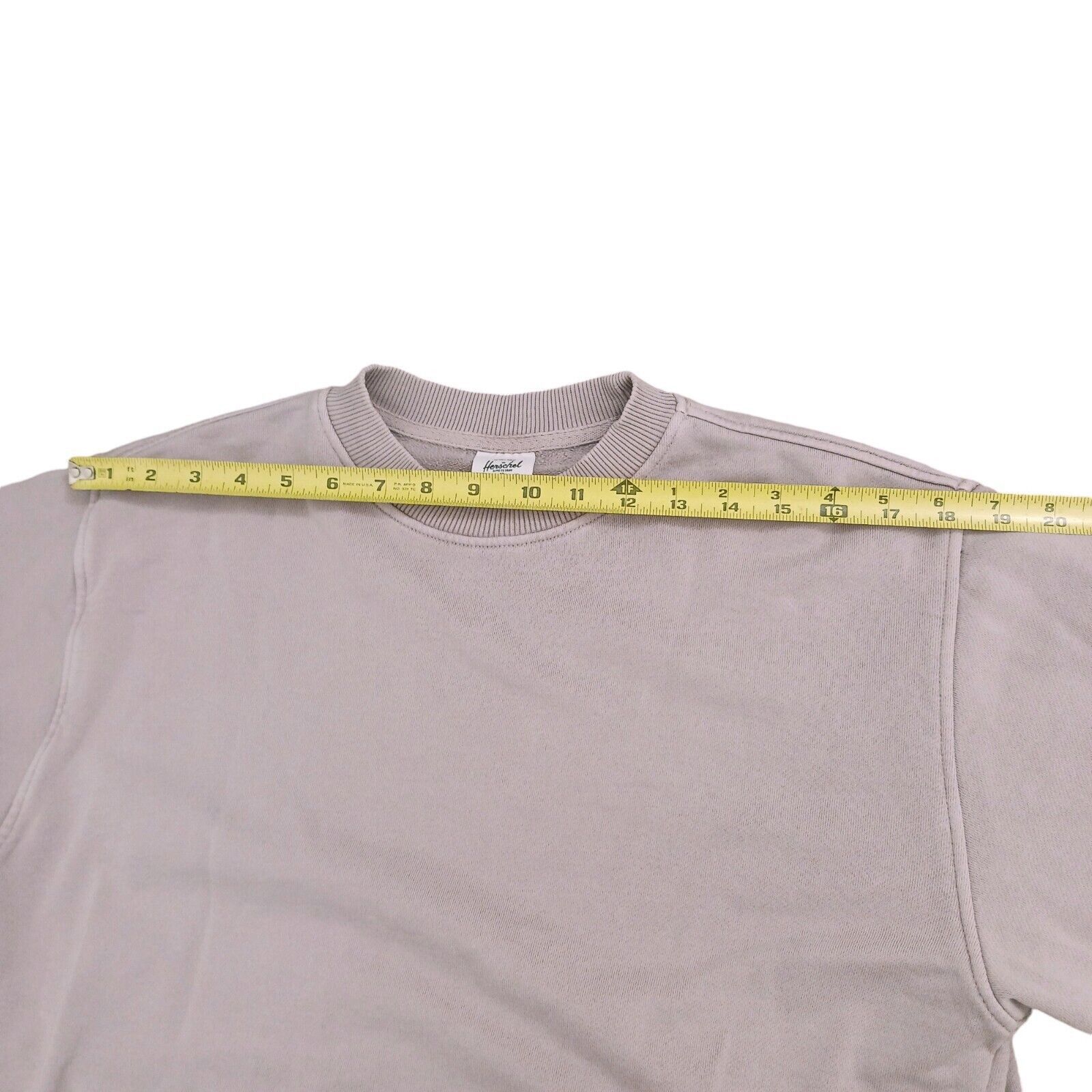 Herschel Supply Co. Herschel Sweatshirt Sz S Pink Classic Crew Preppy Distress Size S / US 4 / IT 40 - 14 Thumbnail