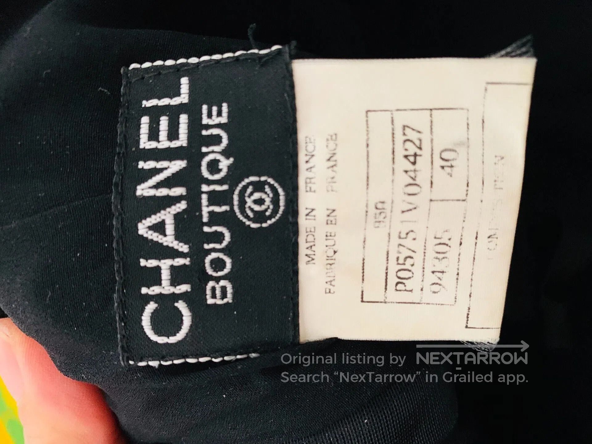 Chanel Chanel Vintage Lace Off-Shoulder Top. Size M / US 6-8 / IT 42-44 - 5 Thumbnail