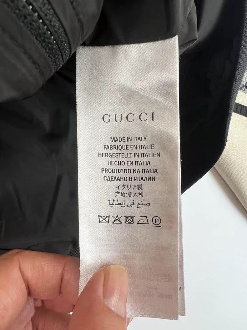 Gucci Gucci Black Snake Print Logo Jacket-2506 Size US S / EU 44-46 / 1 - 4 Thumbnail