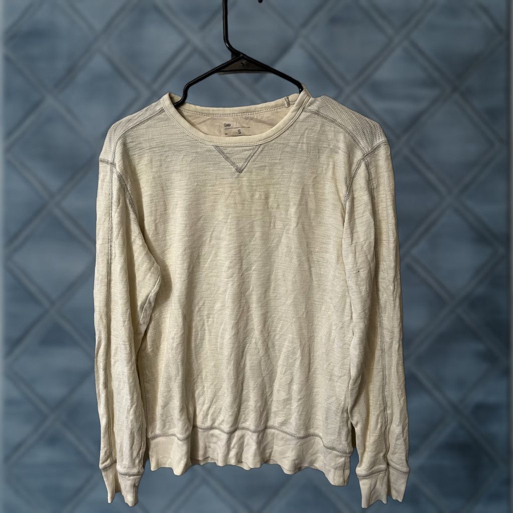 Gap Gap Shirt Mens Small White Lightweight Long Sleeve Adult Size US S / EU 44-46 / 1 - 1 Thumbnail