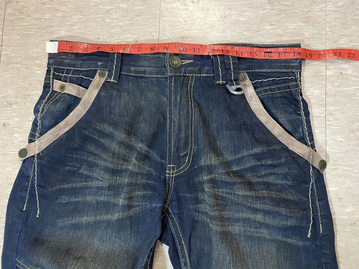 If Six Was Nine Tough jeansmith with leather belt Size US 34 / EU 50 - 12 Thumbnail
