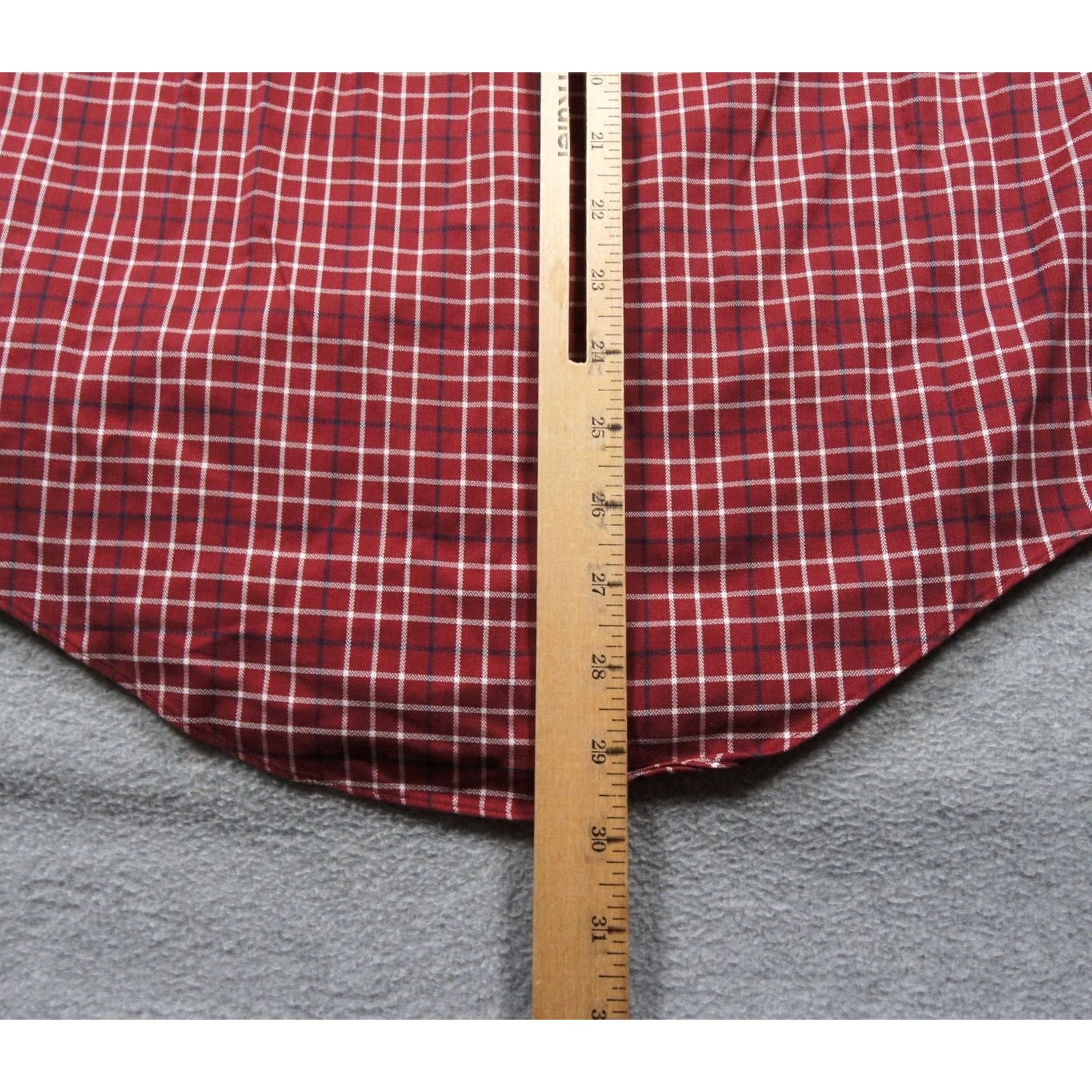 Brooks Brothers Brooks Brothers Shirt Mens Small Red Button Down Regent Check Supima Cotton Size US S / EU 44-46 / 1 - 7 Thumbnail