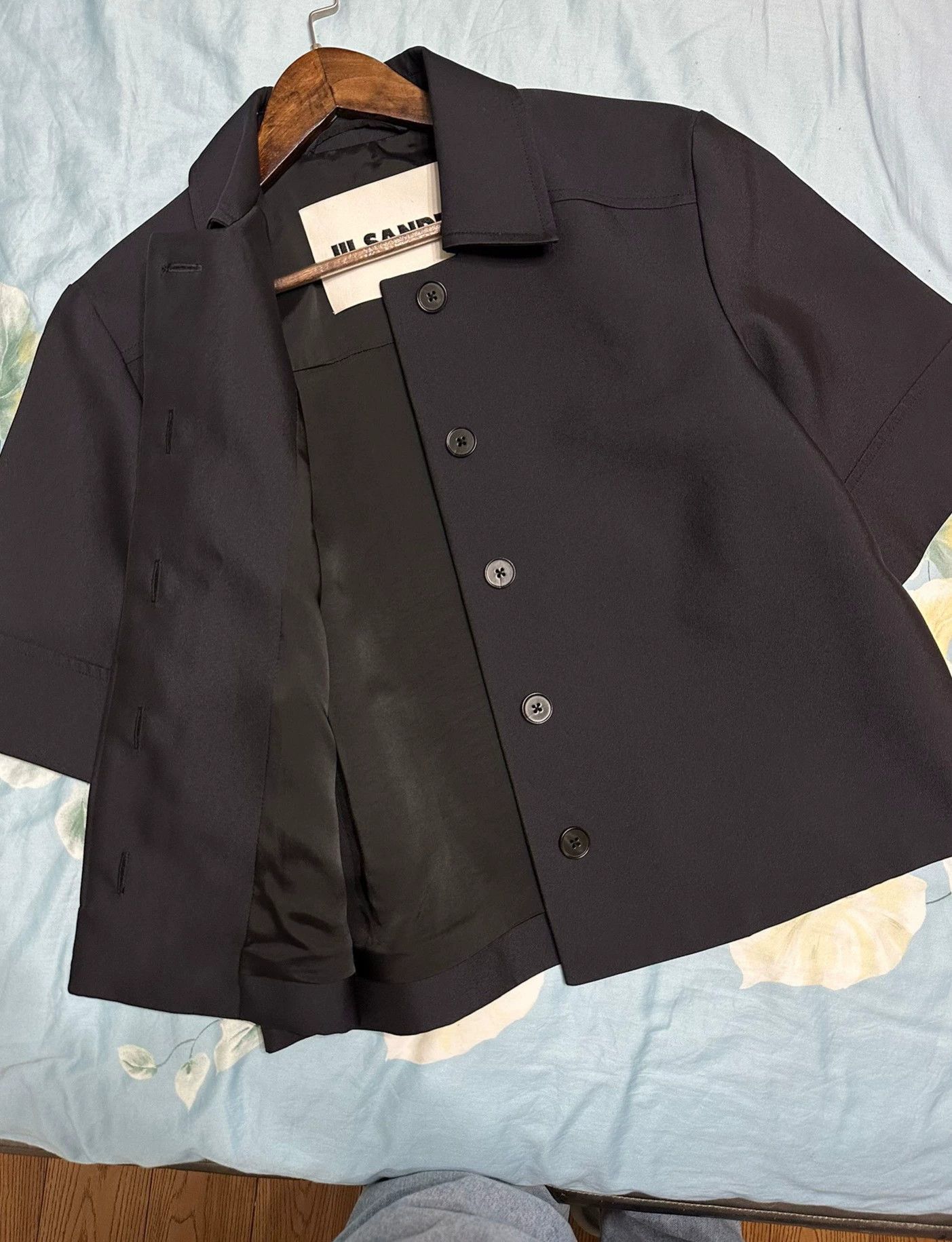 Jil Sander Jil Sander short-sleeve short jacket new tags authentic Size XXS / US 00 / IT 34 - 5 Thumbnail
