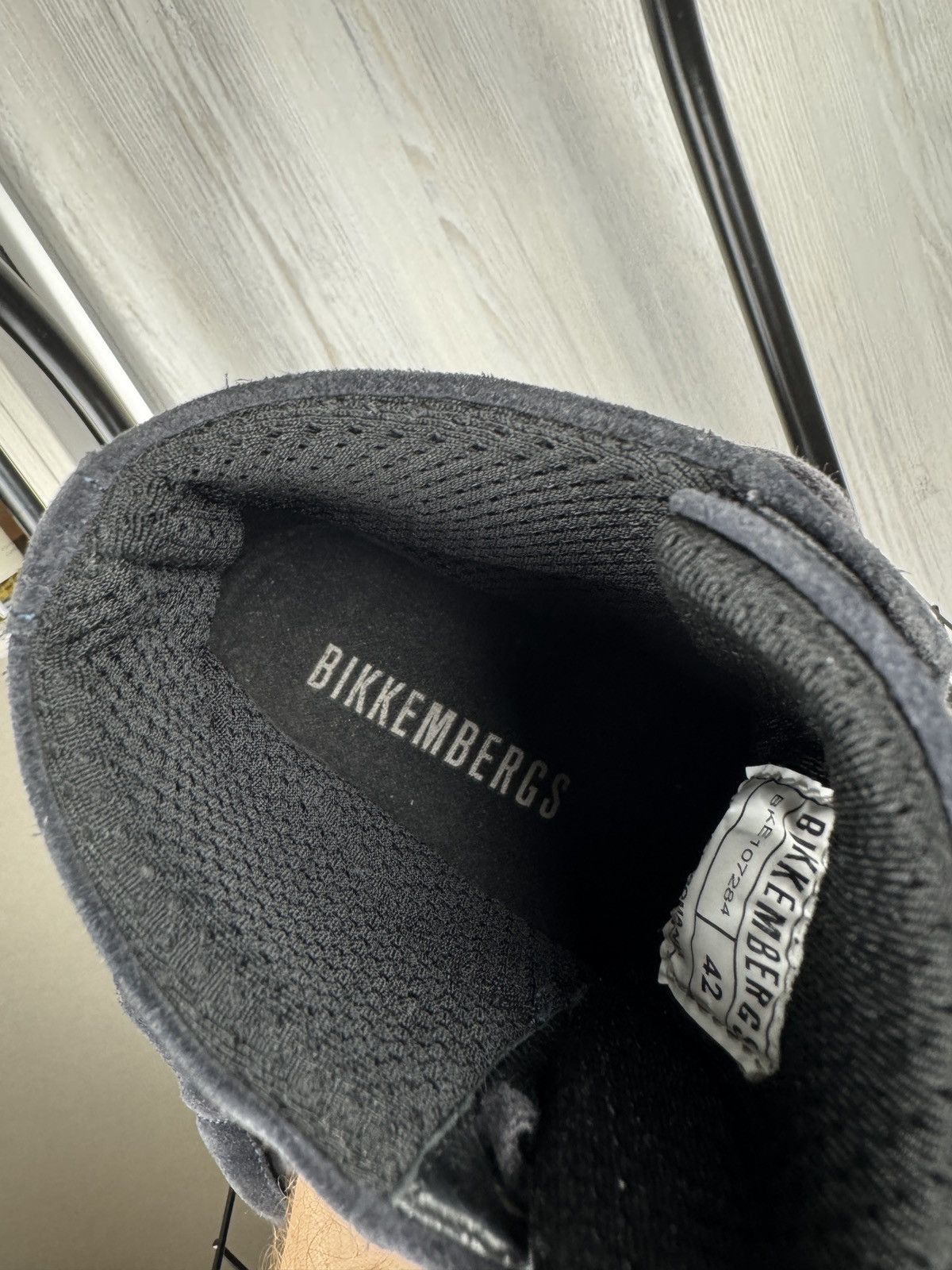 Dirk Bikkembergs Bikkembergs Campus navy blue suede hi-top sneakers size 42 Size US 9 / EU 42 - 16 Thumbnail