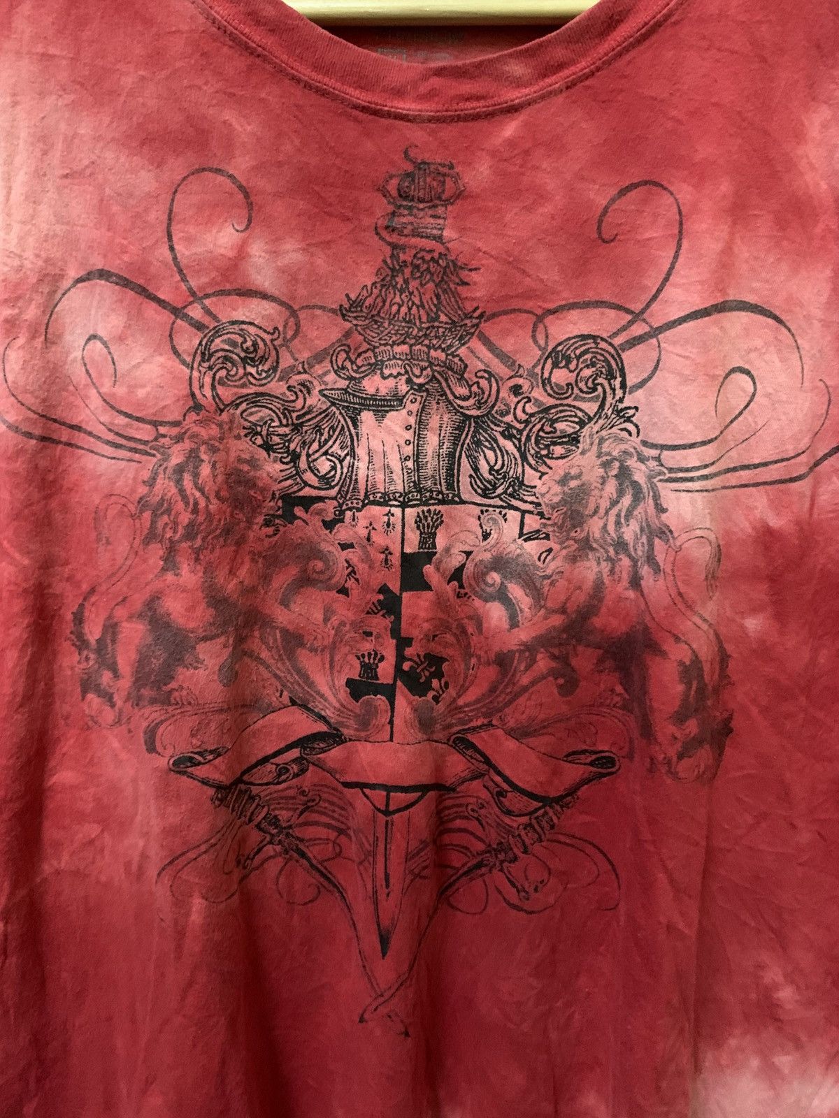 Affliction Distress Vintage Y2K Apt 9 Cross Affliction T Shirt Size US XL / EU 56 / 4 - 2 Thumbnail