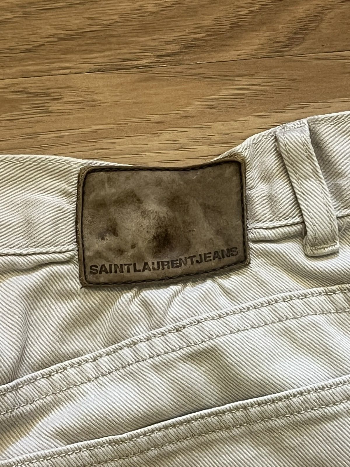 Vintage × Yves Saint Laurent Jeans YSL Yves Saint Laurent Baggy Oldmoney Size 34" / US 12 / IT 48 - 7 Thumbnail