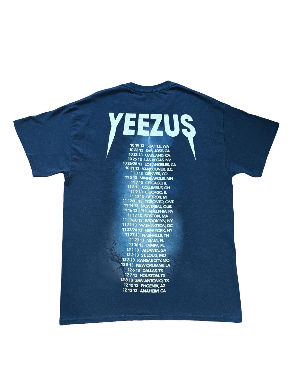 Kanye West Yeezus Tour Lightning T-Shirt US L Size US L / EU 52-54 / 3 - 2 Thumbnail