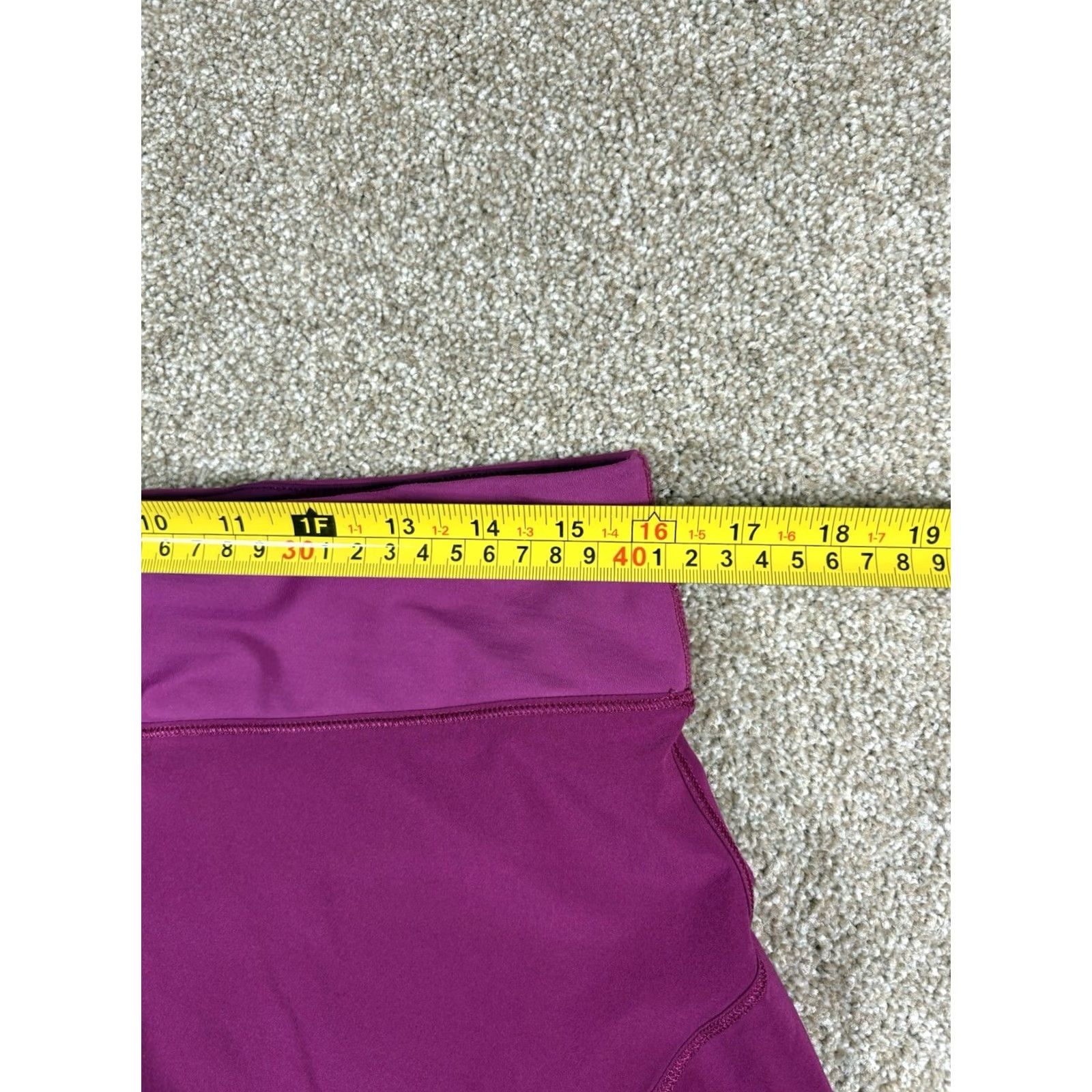 Lululemon Lululemon Speed Skirt Pleated Mini Skort Women's 10 Purple Ruffle Short Lined Skort Women 10 Purple Athleisure Size 32" / US 10 / IT 46 - 6 Thumbnail