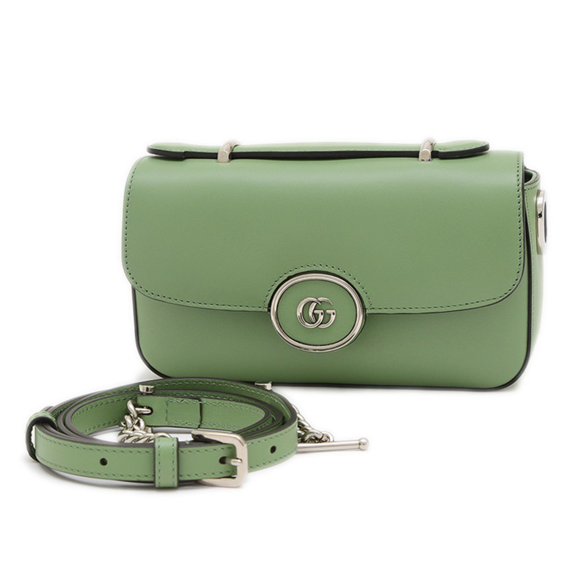Gucci Petite GG Petite Mini Shoulder 2Way Bag Green 739722, Women's
