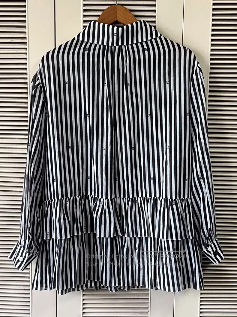 Chanel Chanel 24M striped cake dress shirt Size XXS / US 00 / IT 34 - 2 Thumbnail