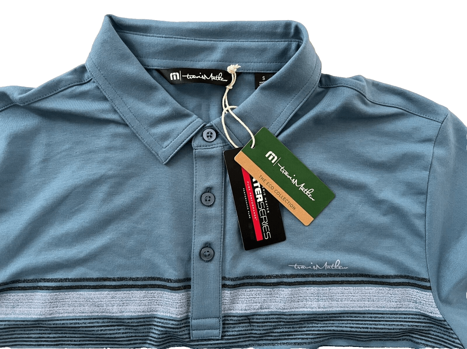 TravisMathew Travis Mathew Private Villa Polo Top Stellar Blue ( S ) Size US S / EU 44-46 / 1 - 4 Thumbnail