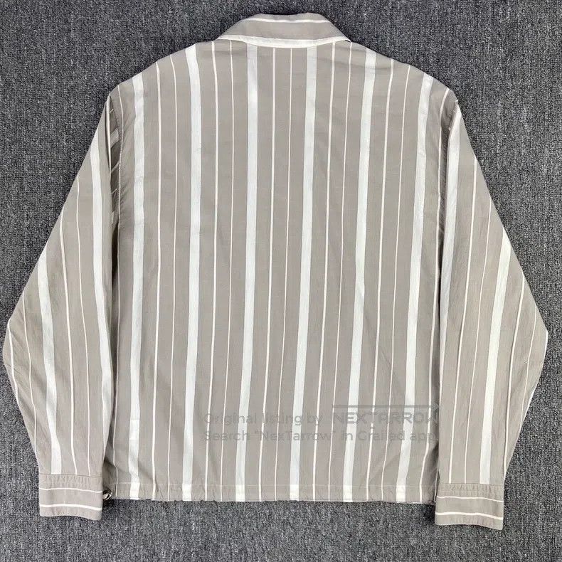 Hermes Hermes size 39 Men's Striped Zipper Jacket Size US M / EU 48-50 / 2 - 2 Thumbnail
