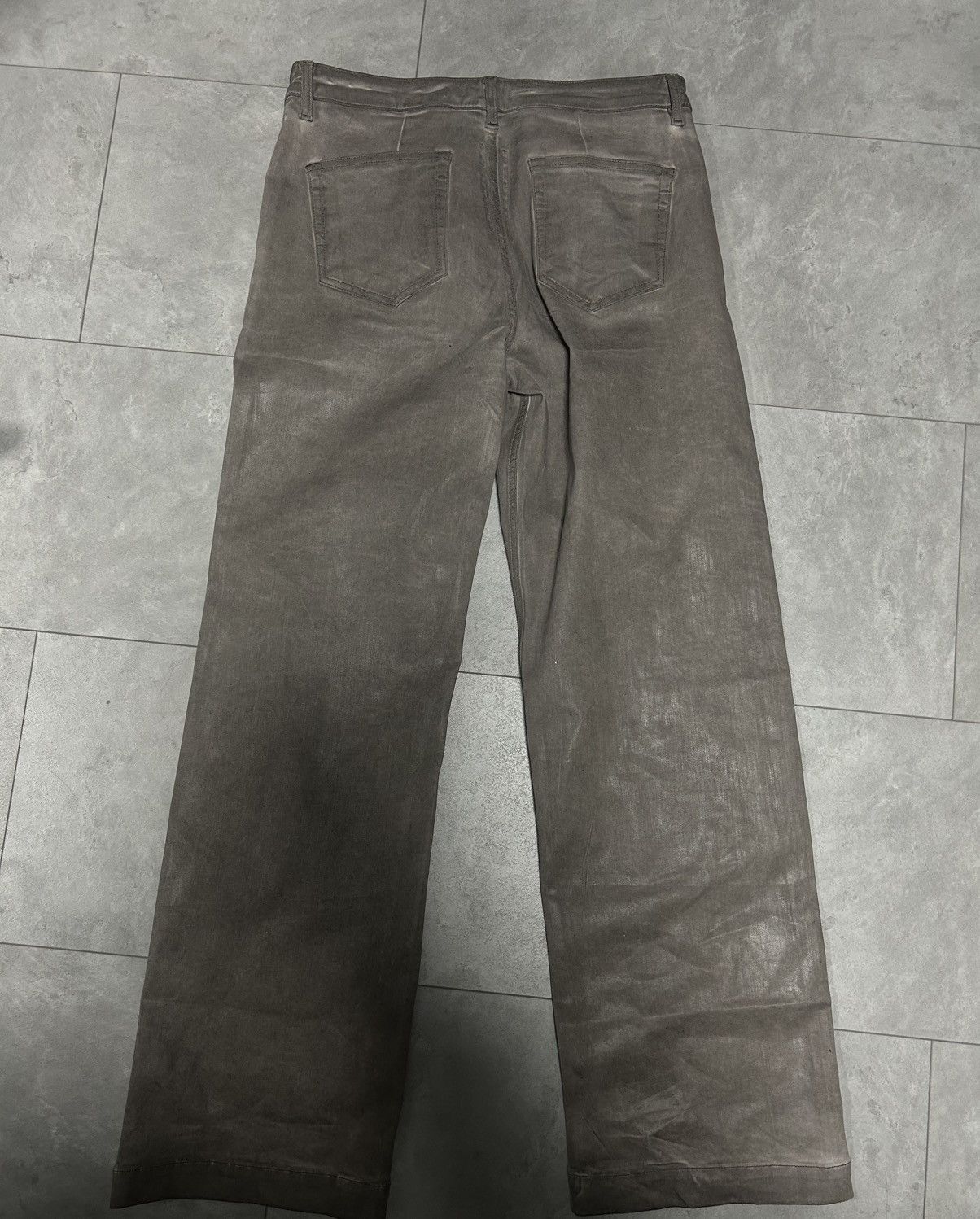 Rick Owens Drkshdw RICK OWENS DRKSHDW GETH FOILED LOOSE JEANS Size 30" / US 8 / IT 44 - 7 Thumbnail