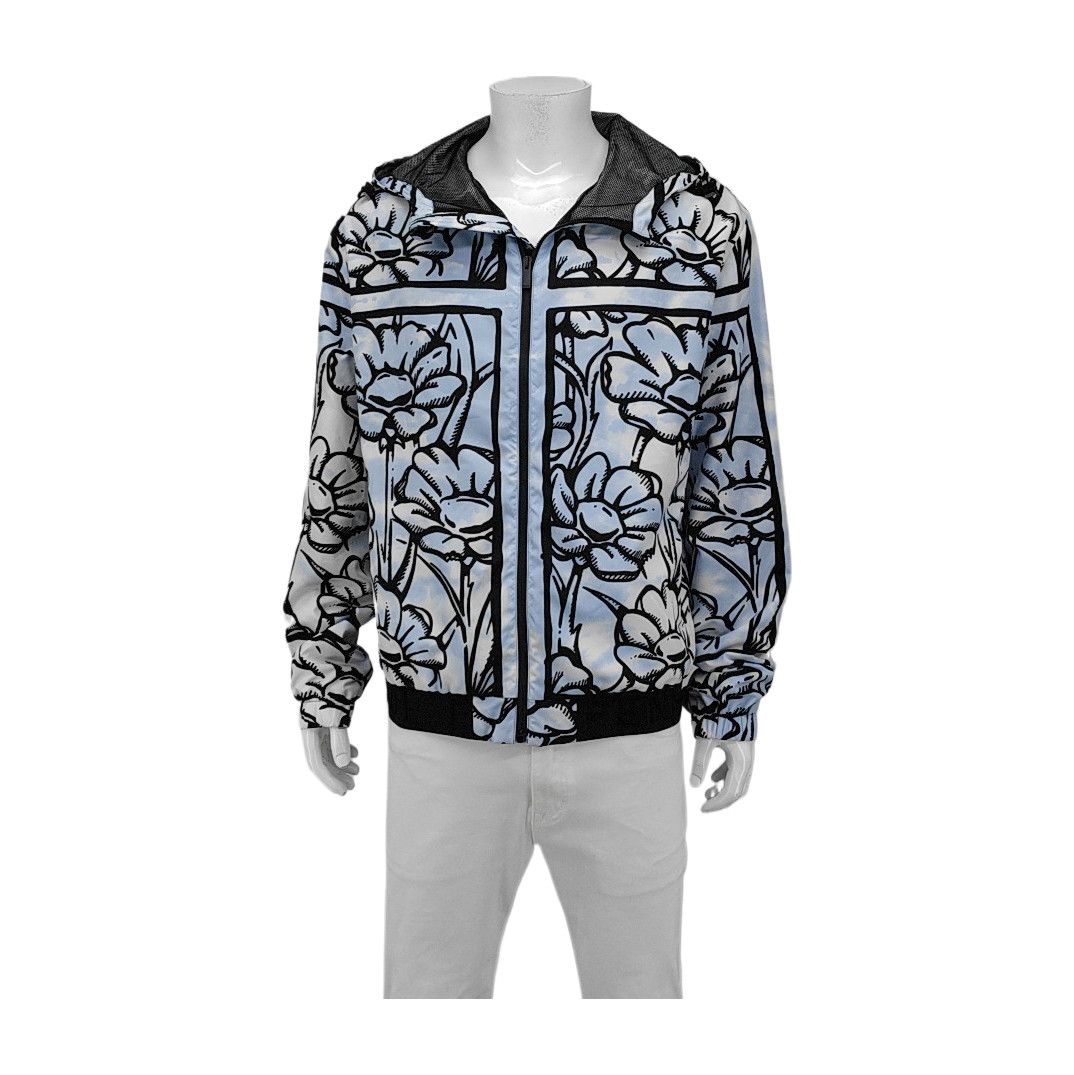 Fendi Fendi Floral Print Windbreaker Jacket 50 Size US M / EU 48-50 / 2 - 1 Thumbnail