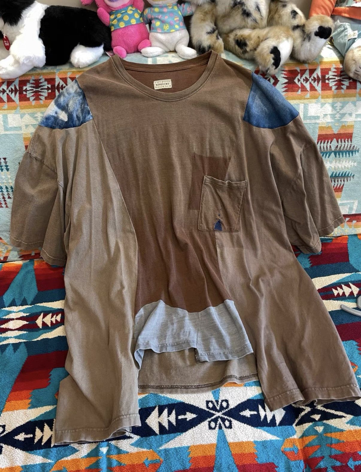 Kapital Kapital Old Cloth Patchwork Remake T-Shirt Size US L / EU 52-54 / 3 - 1 Thumbnail