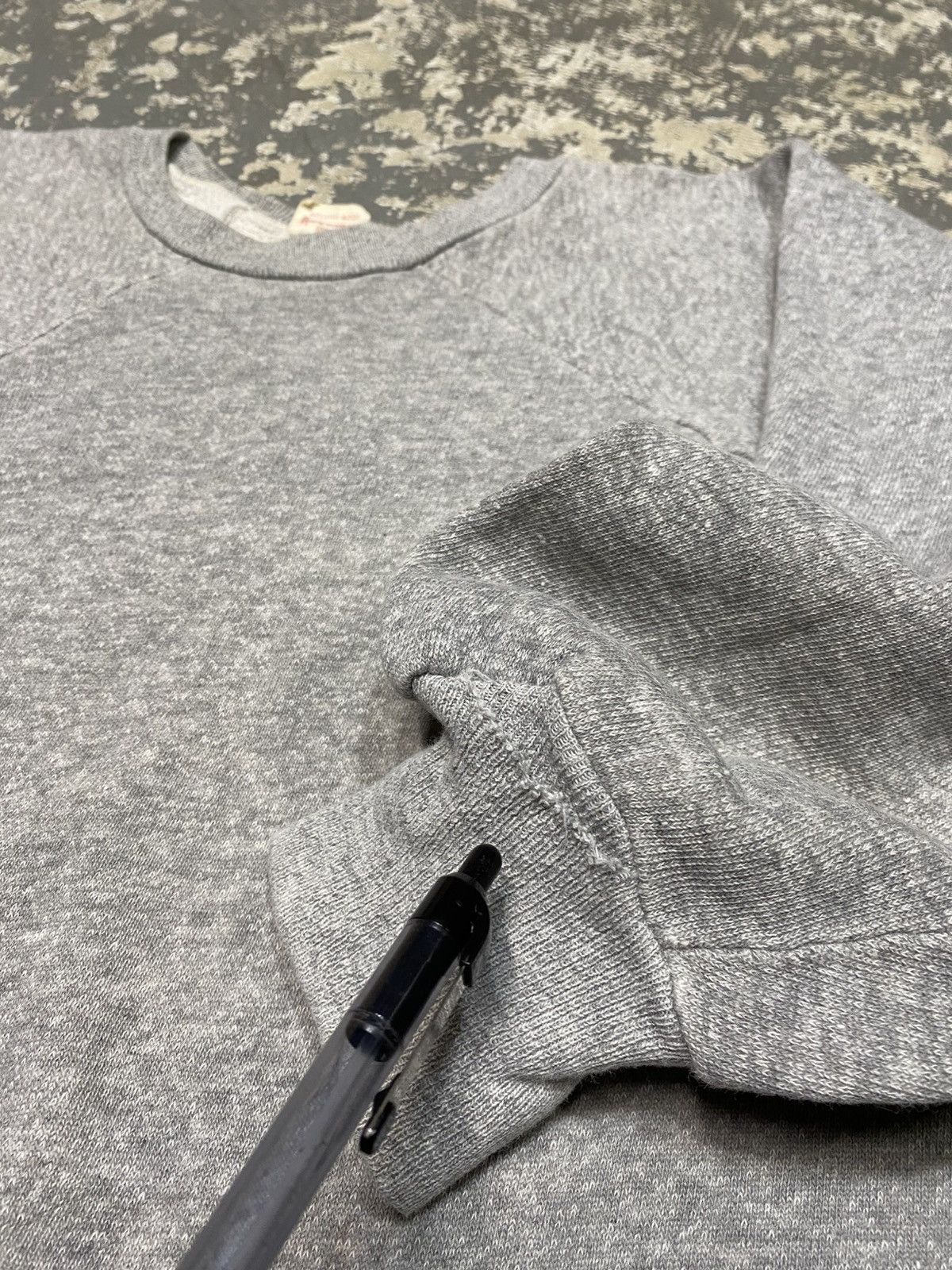 Vintage True Vintage Healthknit Blank Grey 60s Crewneck Sweatshirt Size US M / EU 48-50 / 2 - 9 Thumbnail
