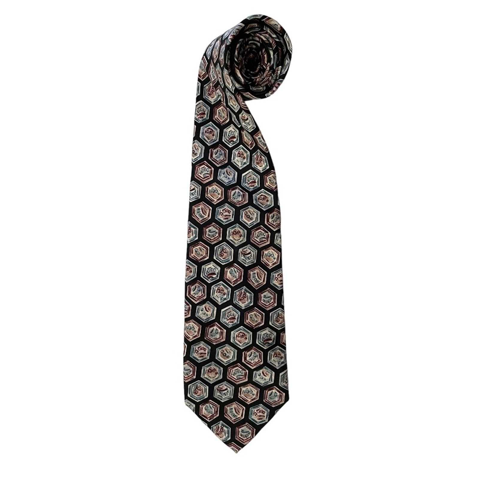 Robert Talbott Vintage Robert Talbott Studio at Halls Silk Necktie Wide Tie Size ONE SIZE - 9 Thumbnail