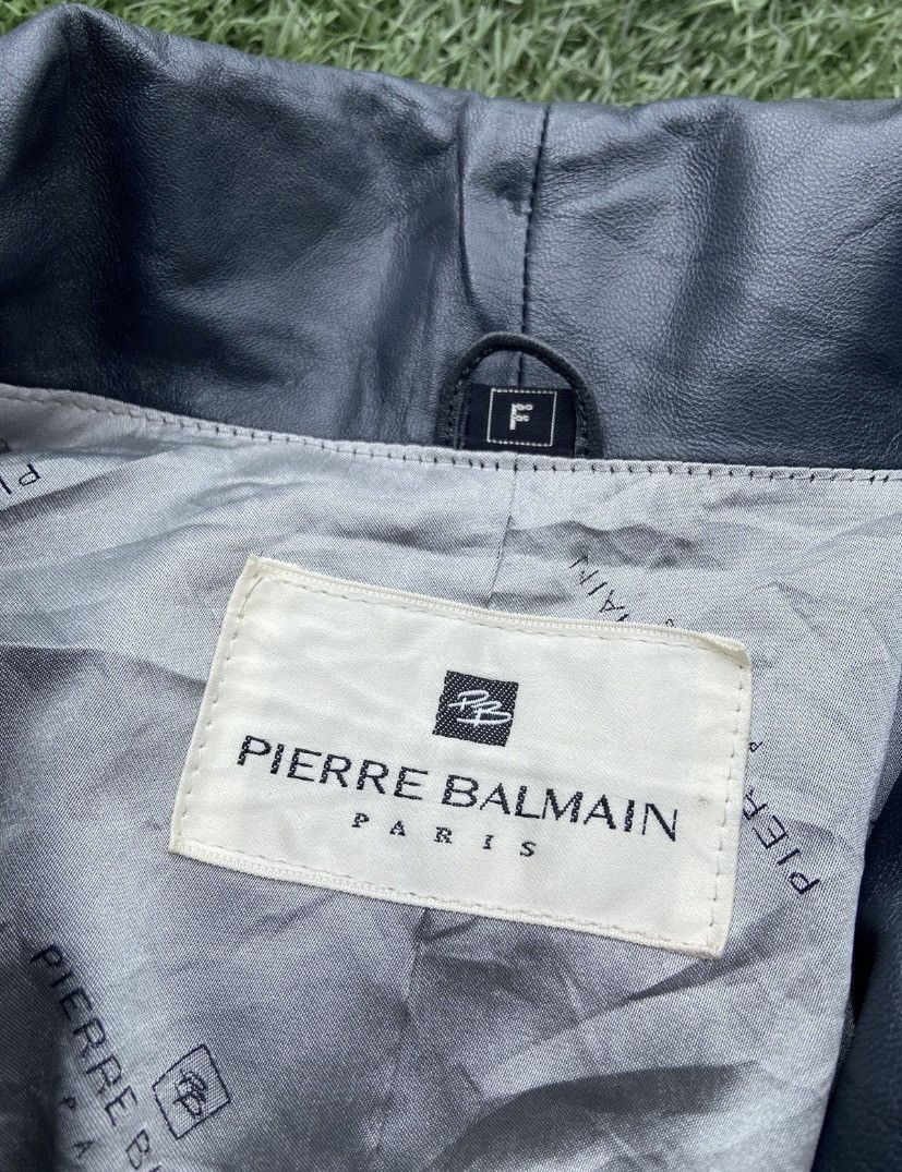 Balmain Balmain Paris Leather Jacket Size US M / EU 48-50 / 2 - 8 Thumbnail
