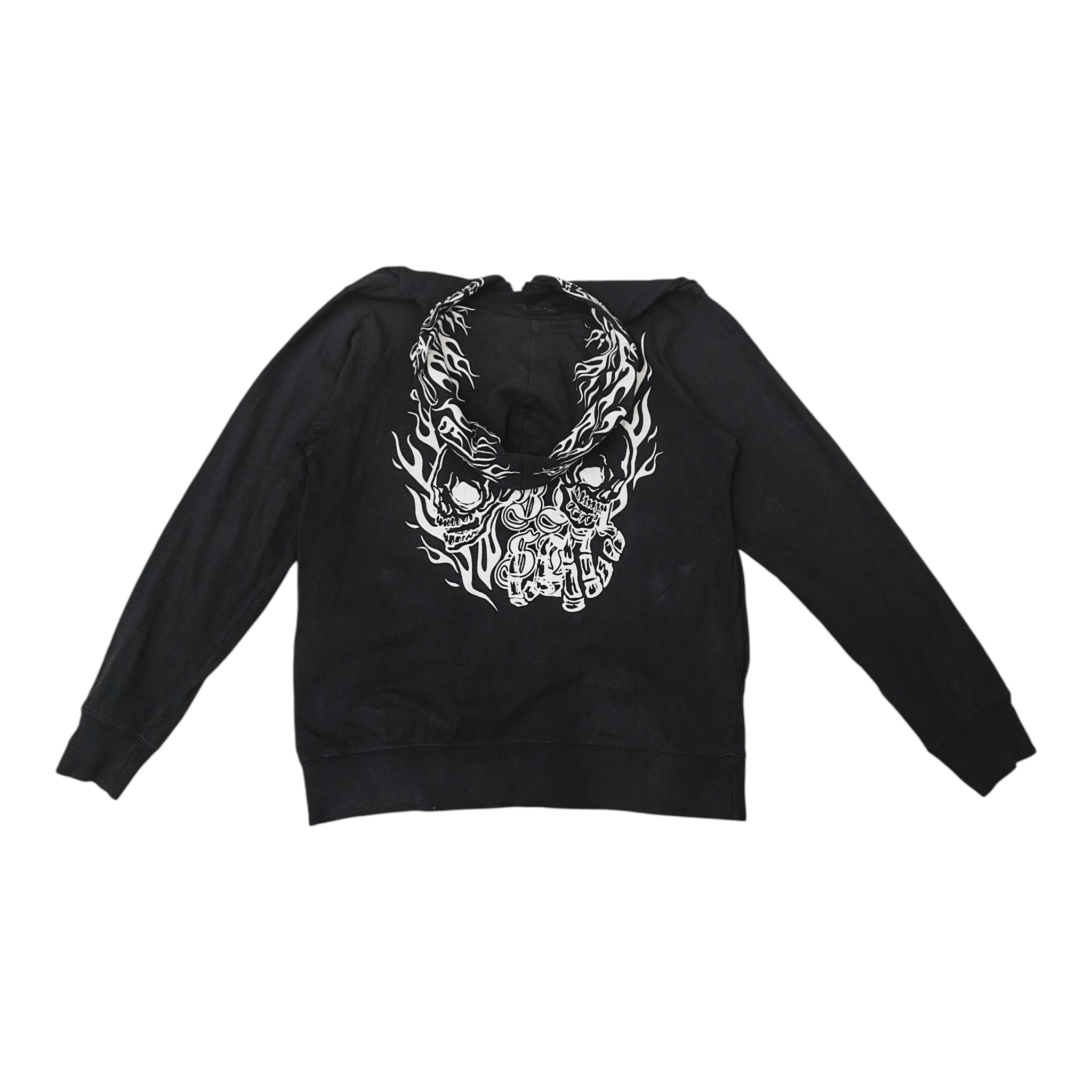 Japanese Brand Buemere Skull Hoodie Size US M / EU 48-50 / 2 - 4 Thumbnail