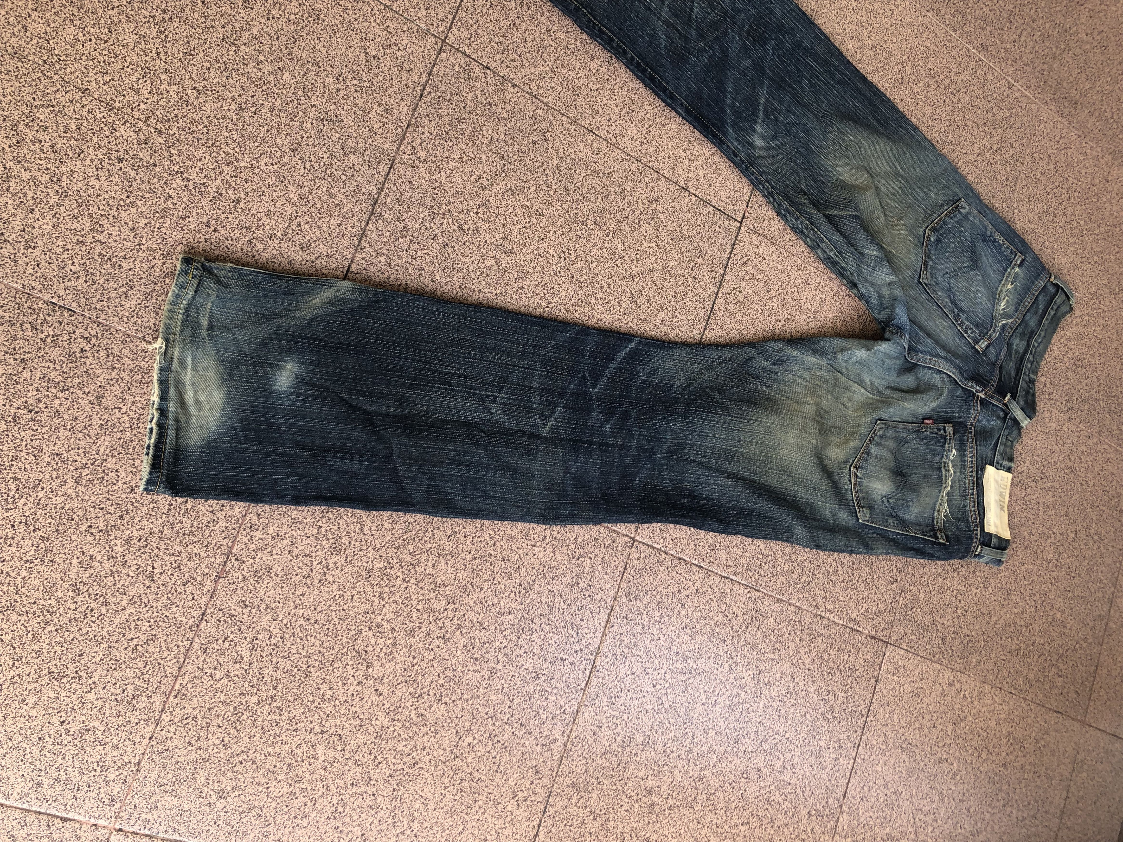 If Six Was Nine Edwin XV Fading Jeans Vkei Y2k Japanese Size US 32 / EU 48 - 6 Thumbnail