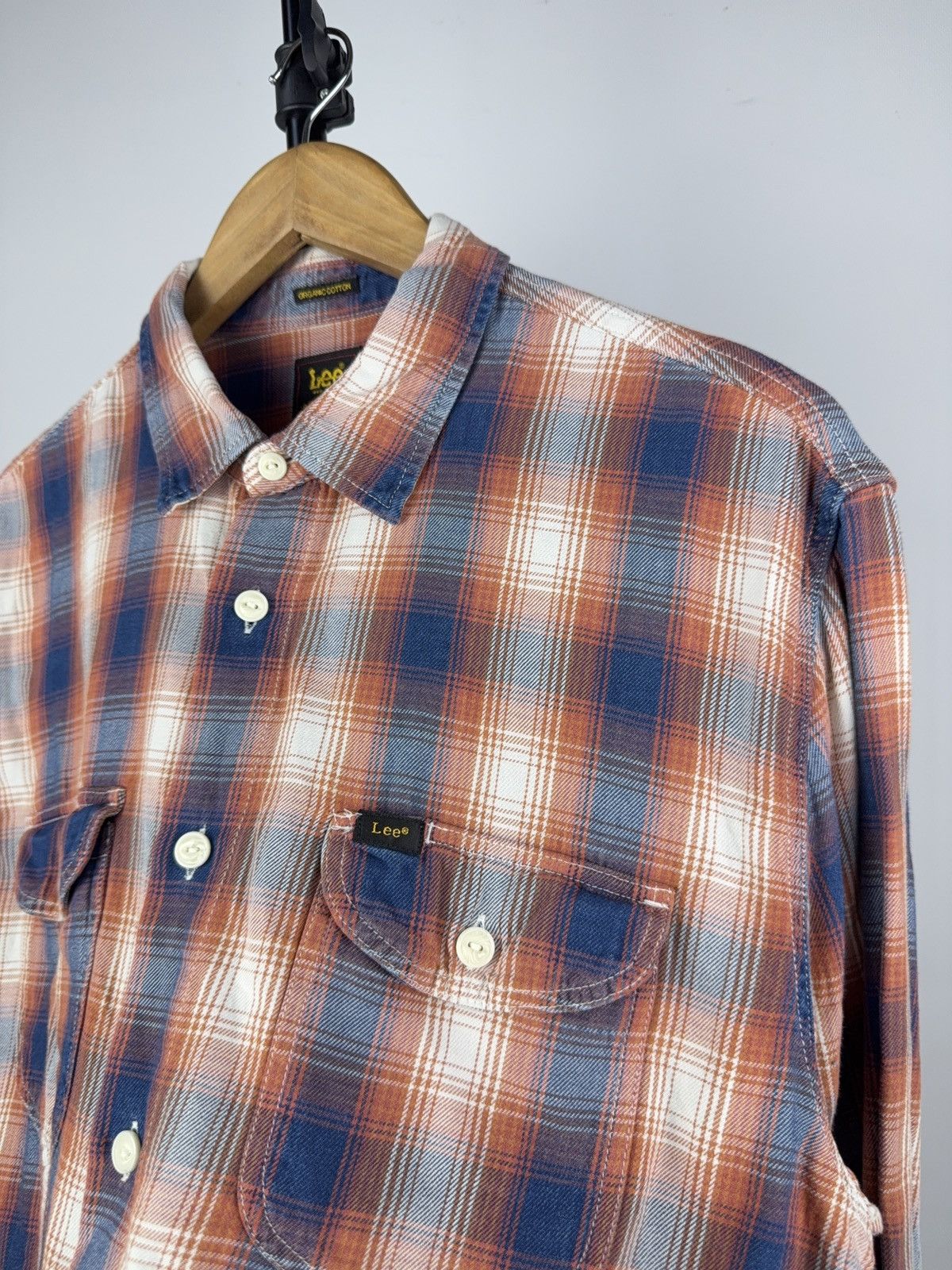 Lee Vintage 00s Retro Lee Cowboy Western Y2K Plaid pattern Size US M / EU 48-50 / 2 - 3 Thumbnail