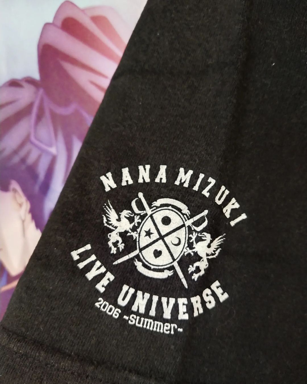 Band Tees × Japanese Brand × Vintage Nana Mizuki Live Universe 2006 Summer Official Music Tees Size US L / EU 52-54 / 3 - 4 Thumbnail