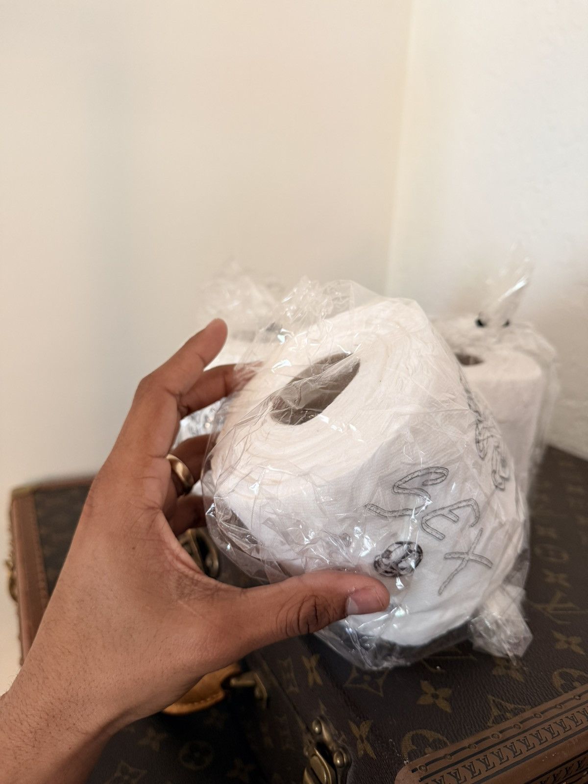 Chrome Hearts Chrome Heart Toilet Paper Size ONE SIZE - 5 Thumbnail